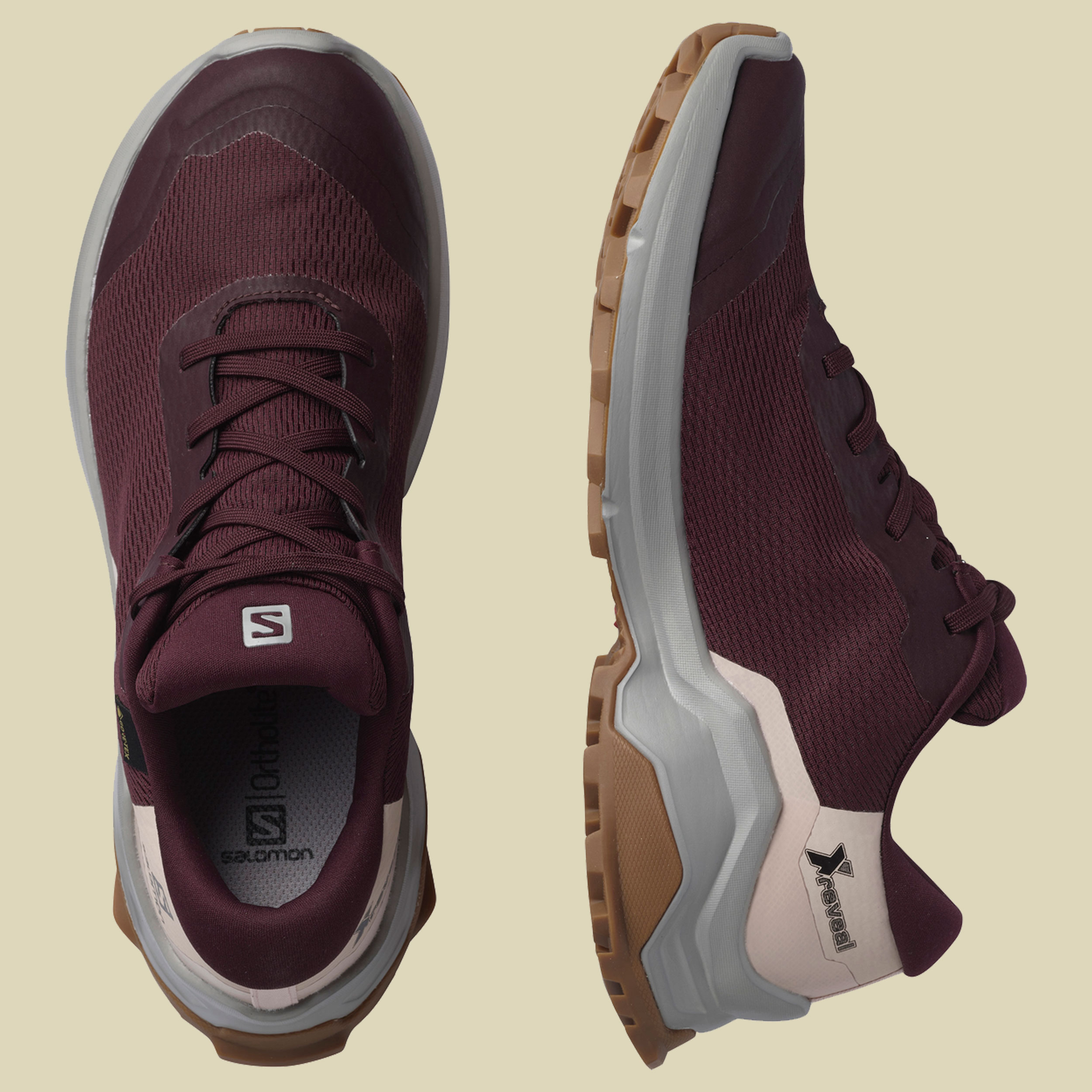 X Reveal GTX Women Größe UK 5 Farbe wine tasting/alloy/peachy keen