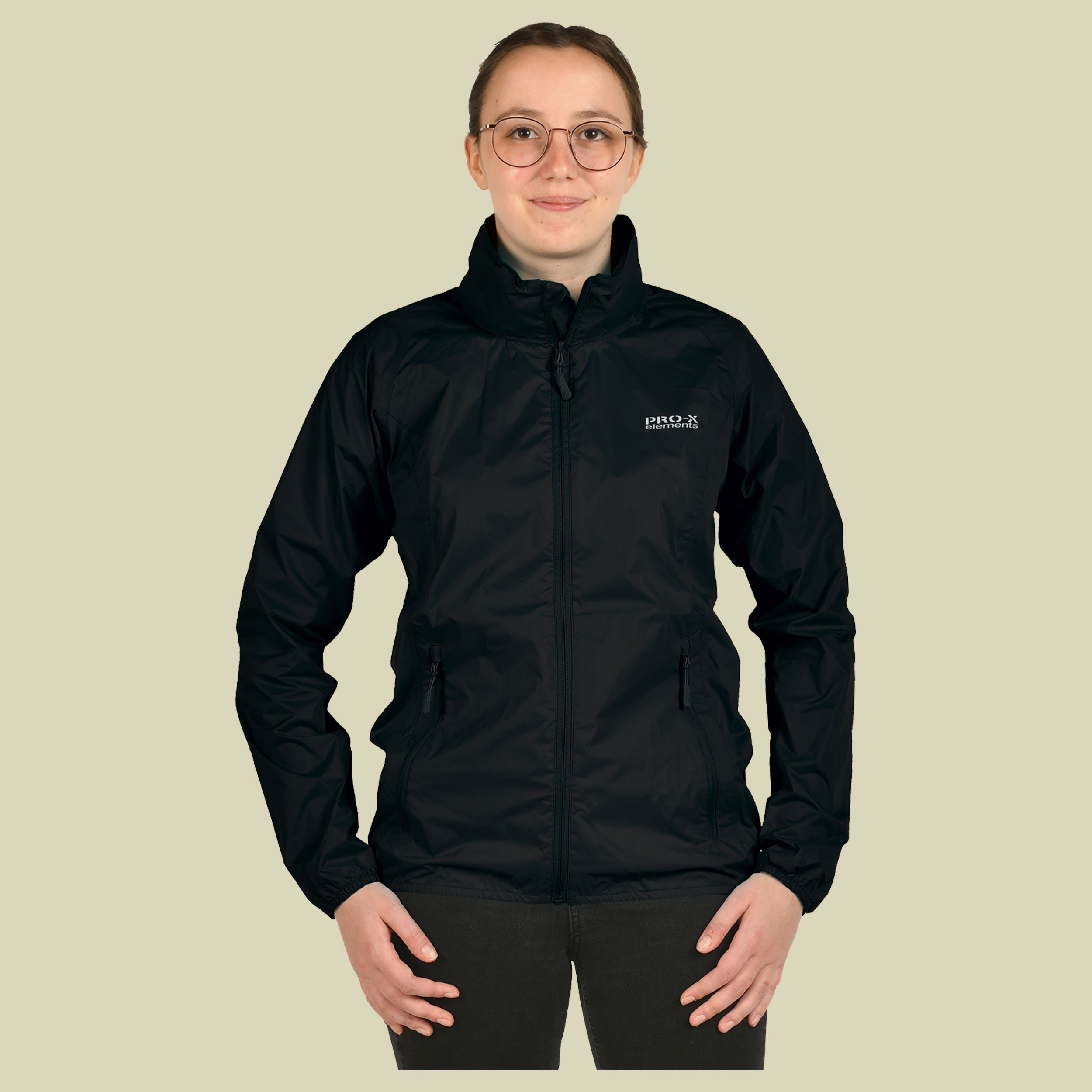 Regenjacke PACKable Women schwarz 44 - schwarz