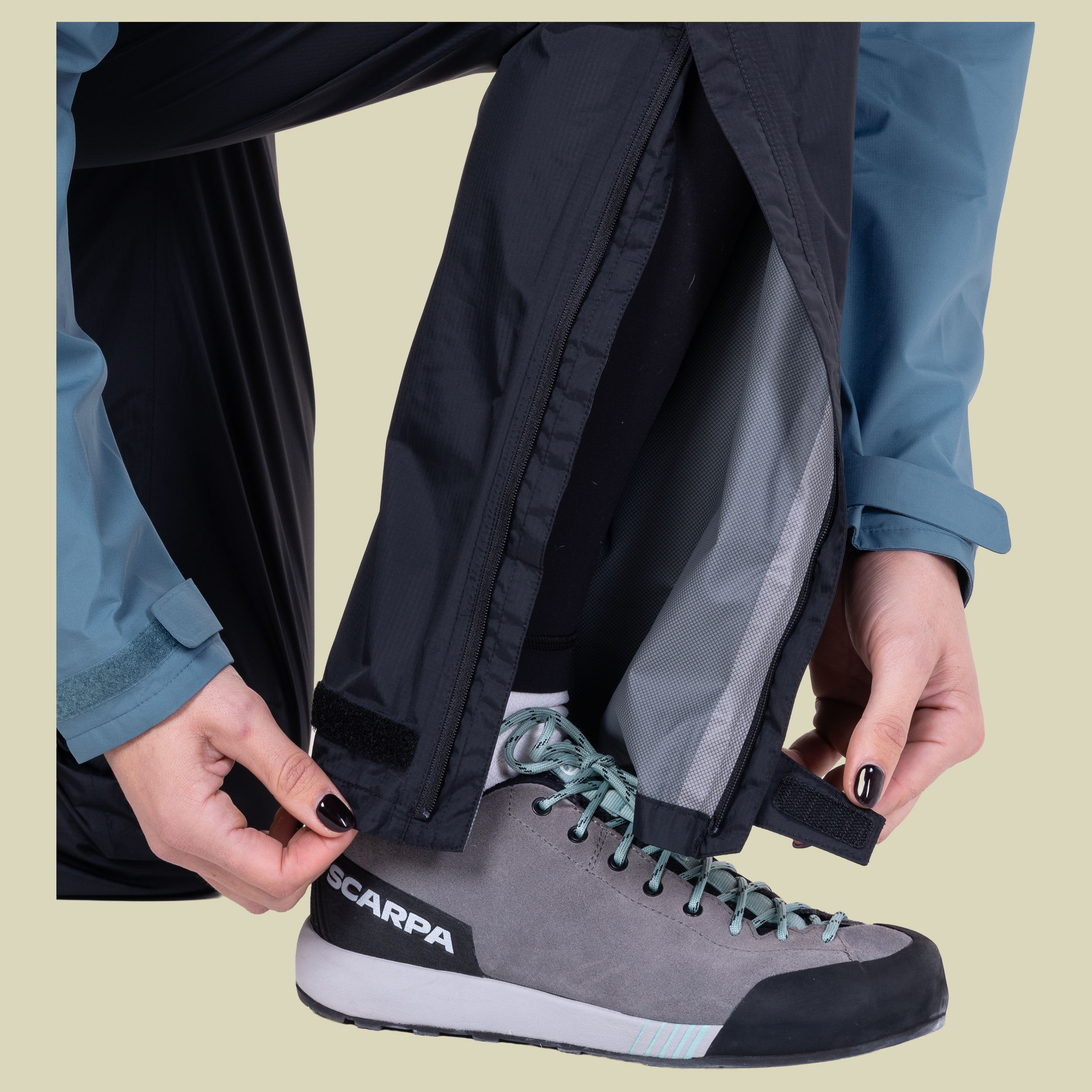 Zeno FZ Pant Women schwarz S (10) black