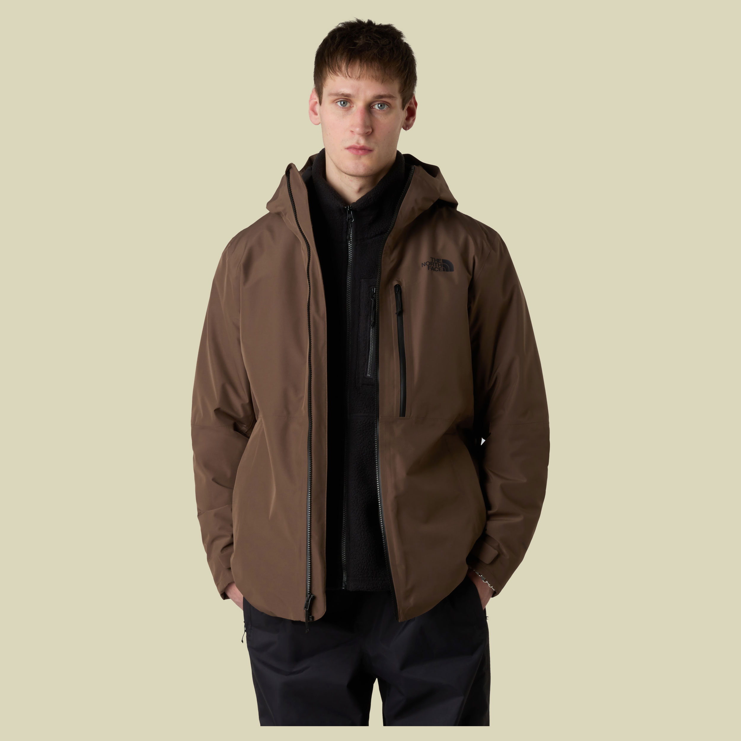 North Table Down Triclimate Jacket Men braun XL - smokey brown/TNF black