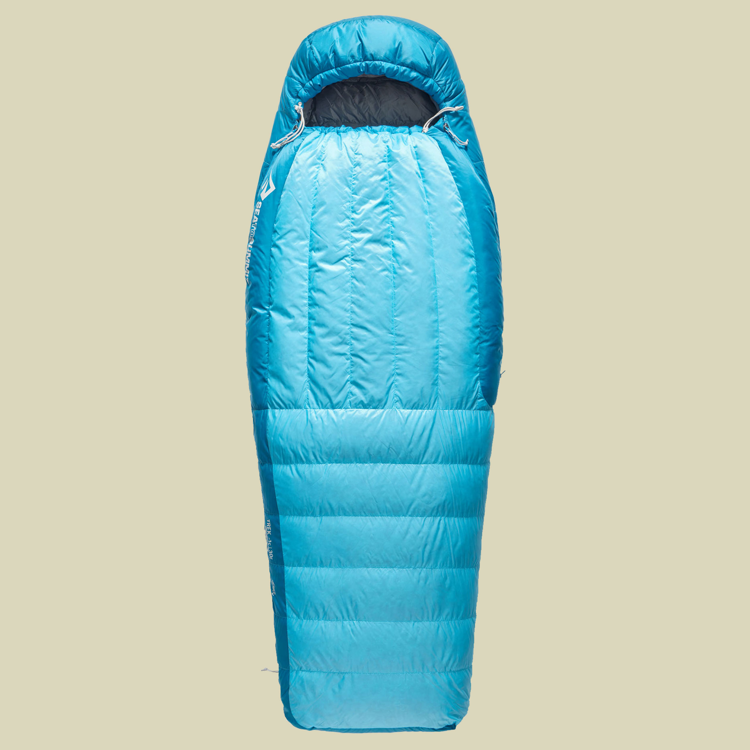 Trek Women´s -1C Down Sleeping Bag 170 cm blau - regular blue atoll