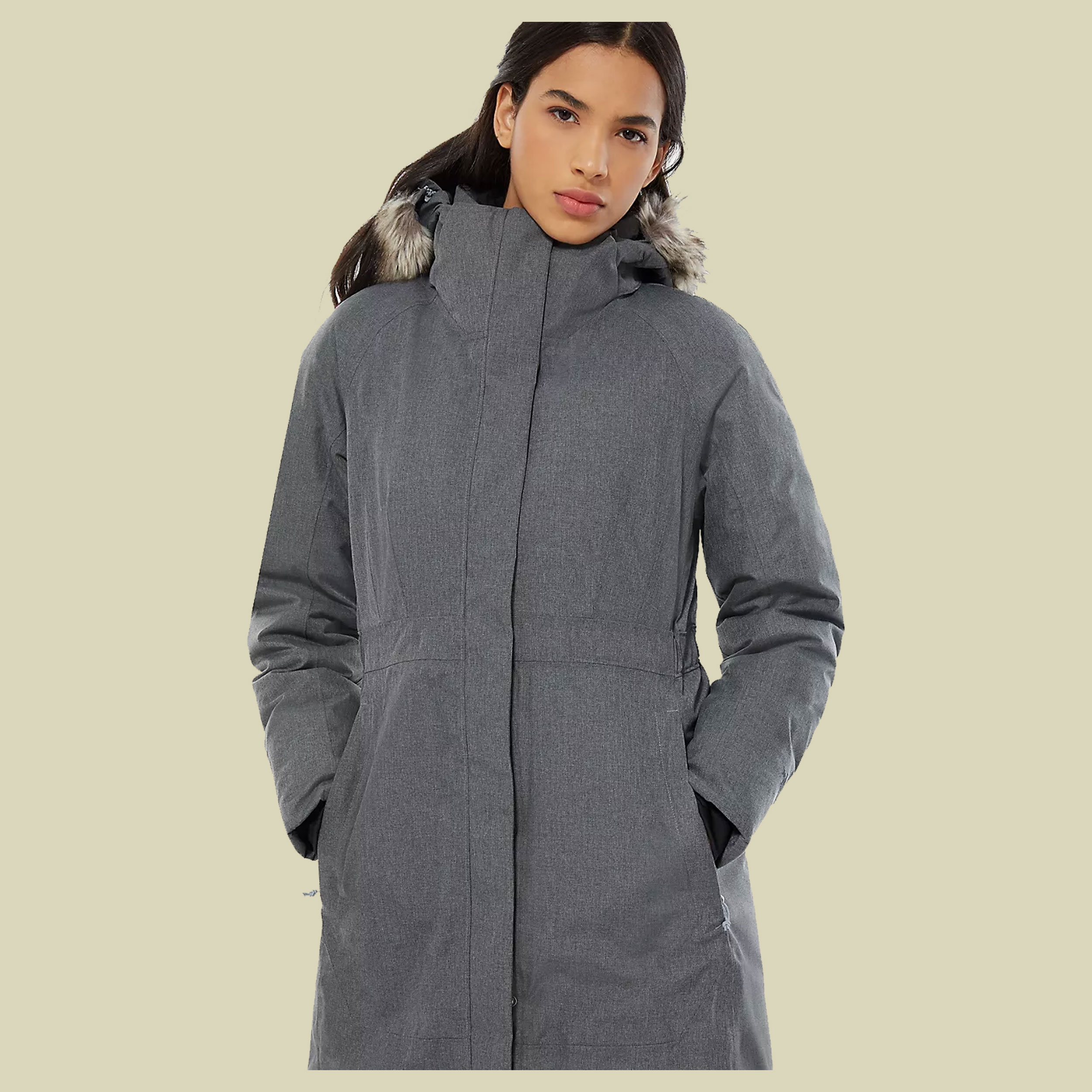 Arctic Parka II Women Größe M Farbe medium grey heather