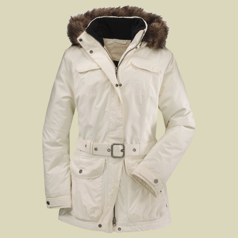 Merle Damen Gürteljacke Größe 38 Farbe antique white