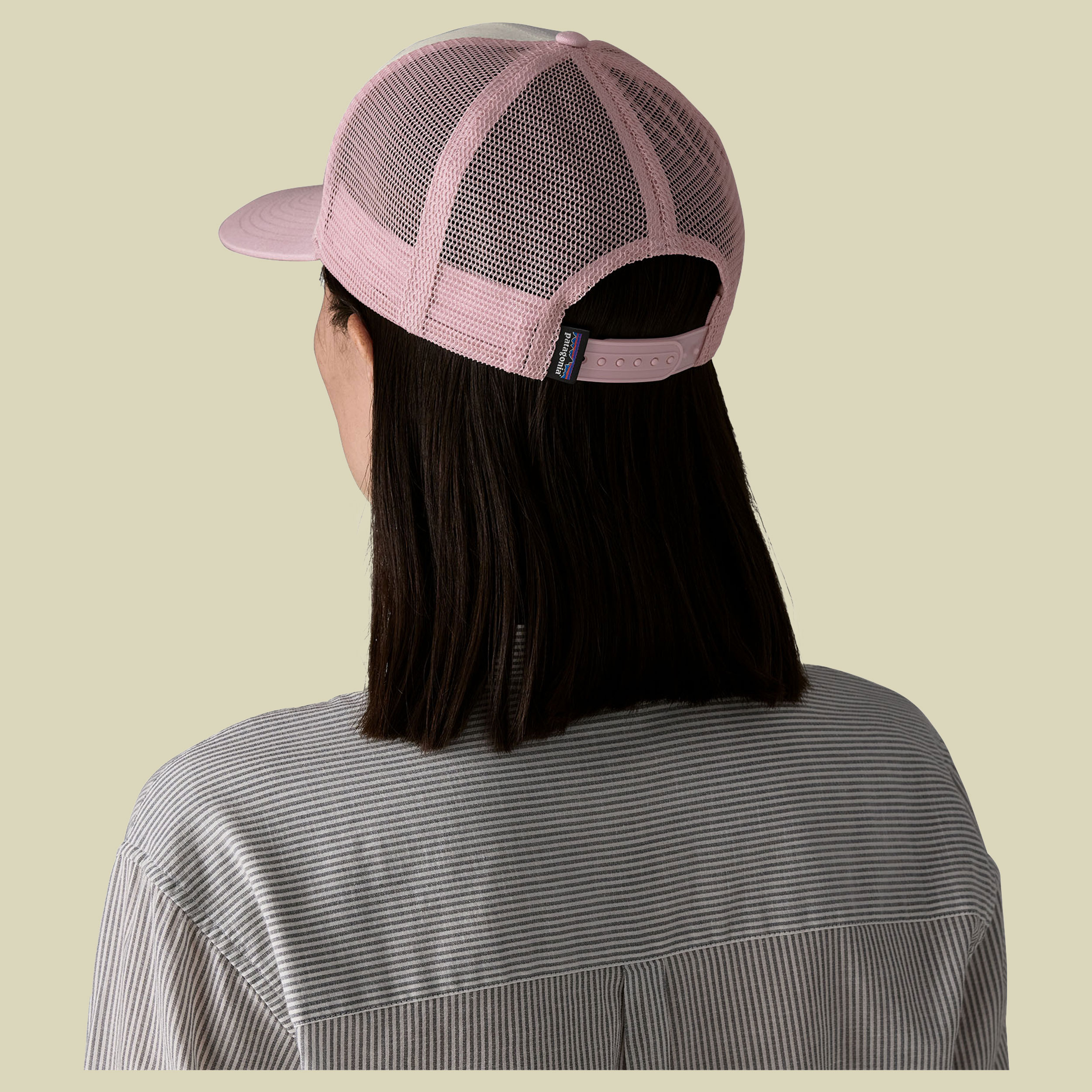 P-6 Logo Trucker Hat mehrfarbig II one size - white w/quiet violet