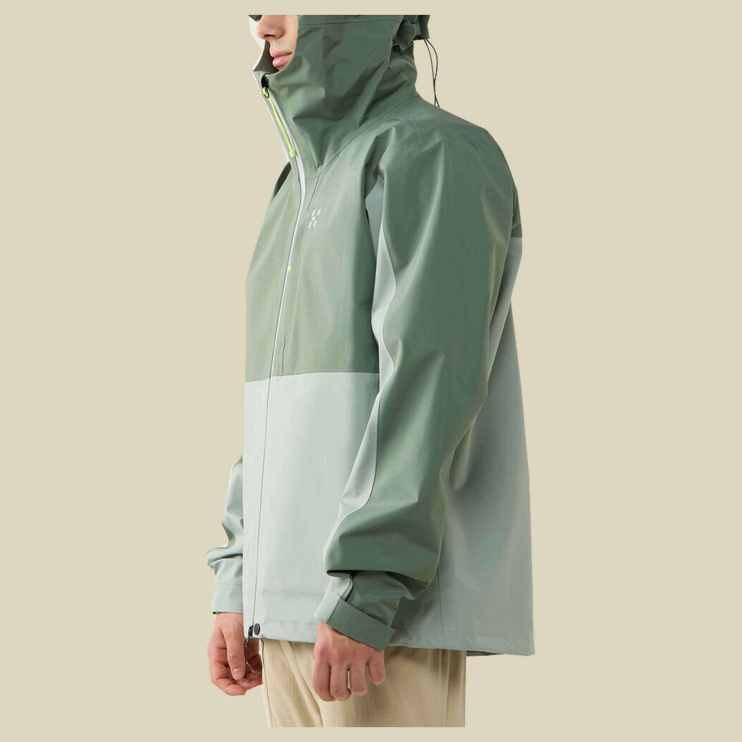 Front Proof II Jacket Men XL grün II - chlorophyll green/dew green        
