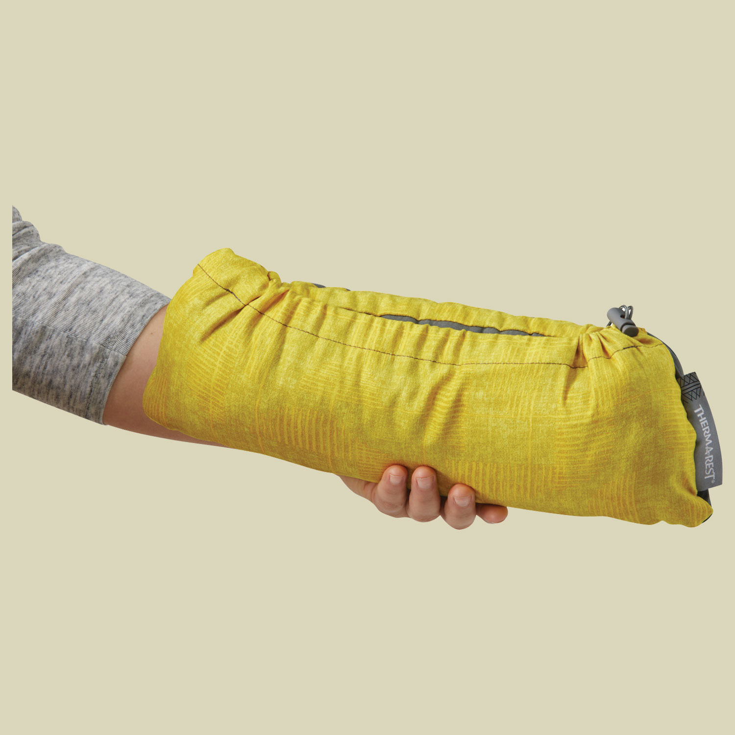 Compressible Pillow Größe medium Farbe yellow print
