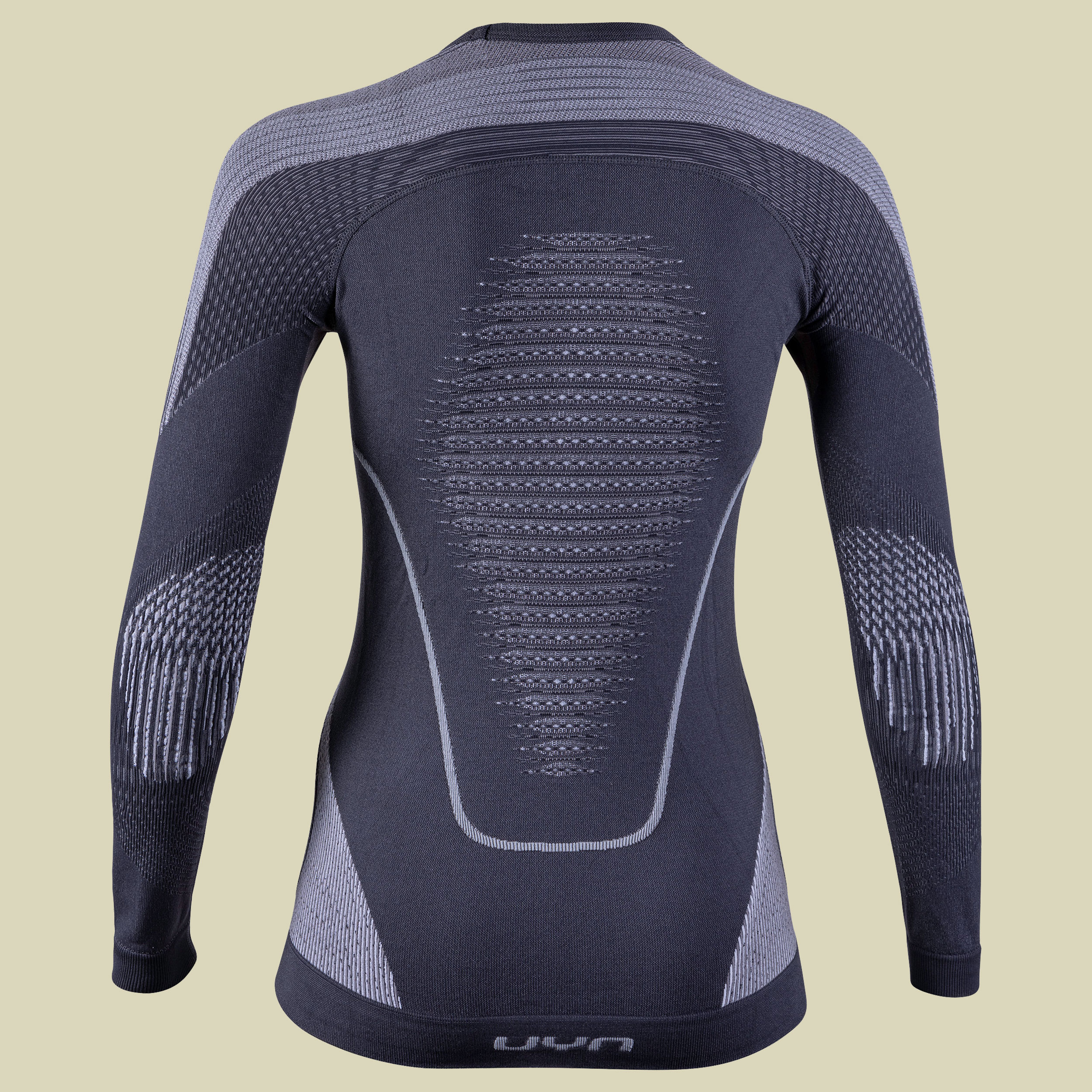 Evolutyon UW Shirt LG_SL Women Größe L-XL Farbe charcoal/white/light grey