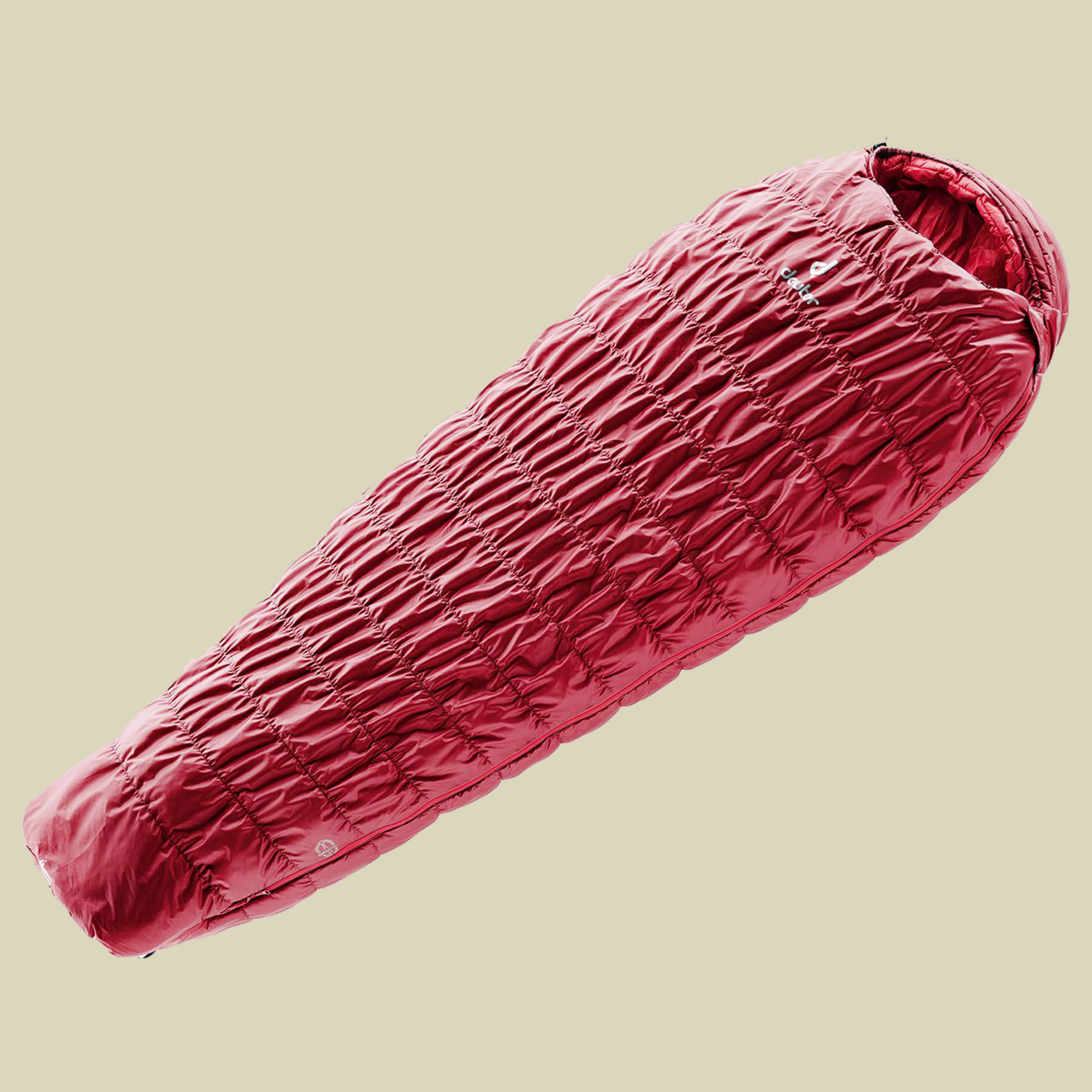 Exosphere -6 Grad REG bis Körpergröße 185 cm Farbe cranberry-fire, Reißverschluss links