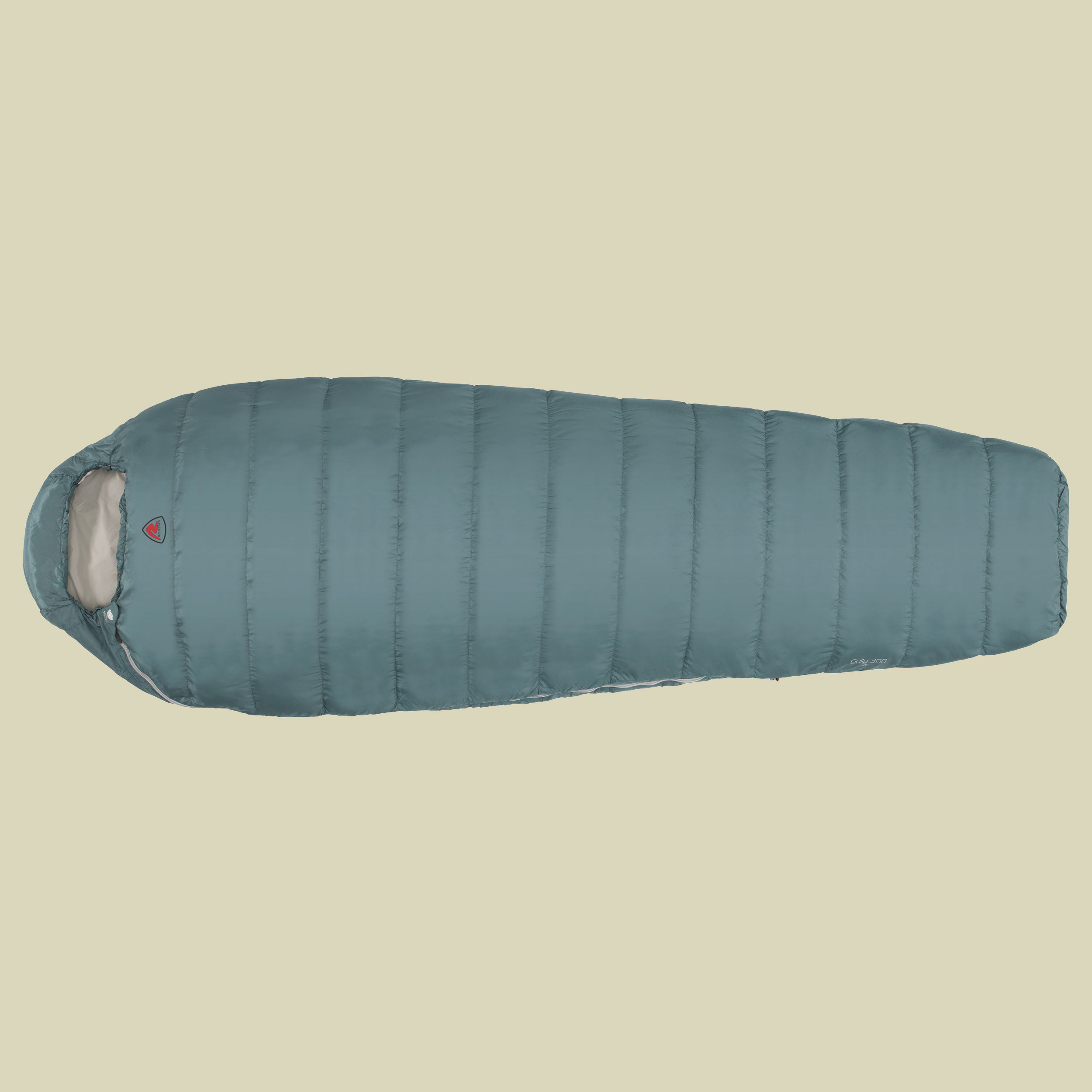Gully 300 "R" bis Körpergröße: 195 cm Farbe: ocean blue; Reißverschluss rechts