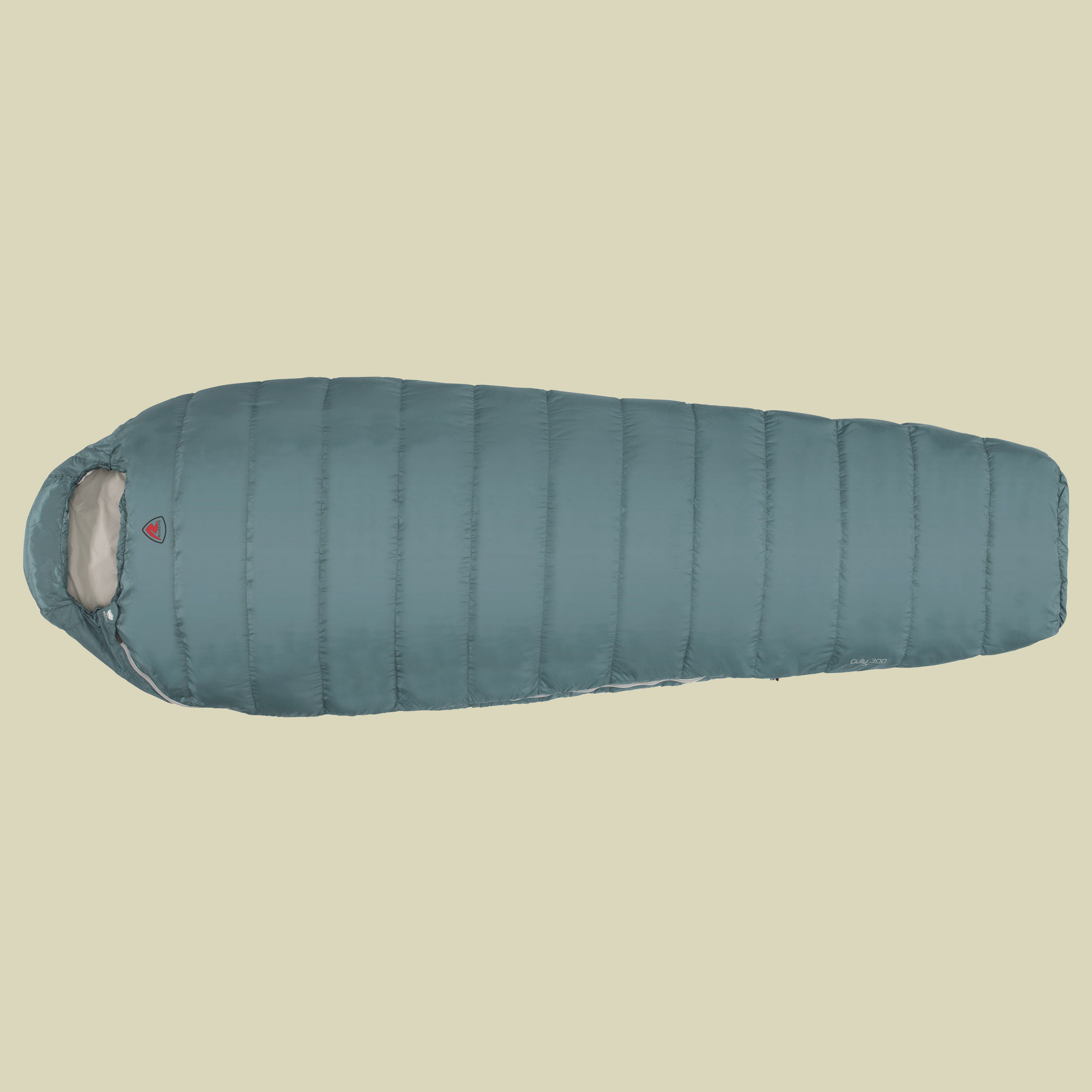 Gully 300 R bis Körpergröße: 195 cm Farbe: ocean blue; Reißverschluss rechts