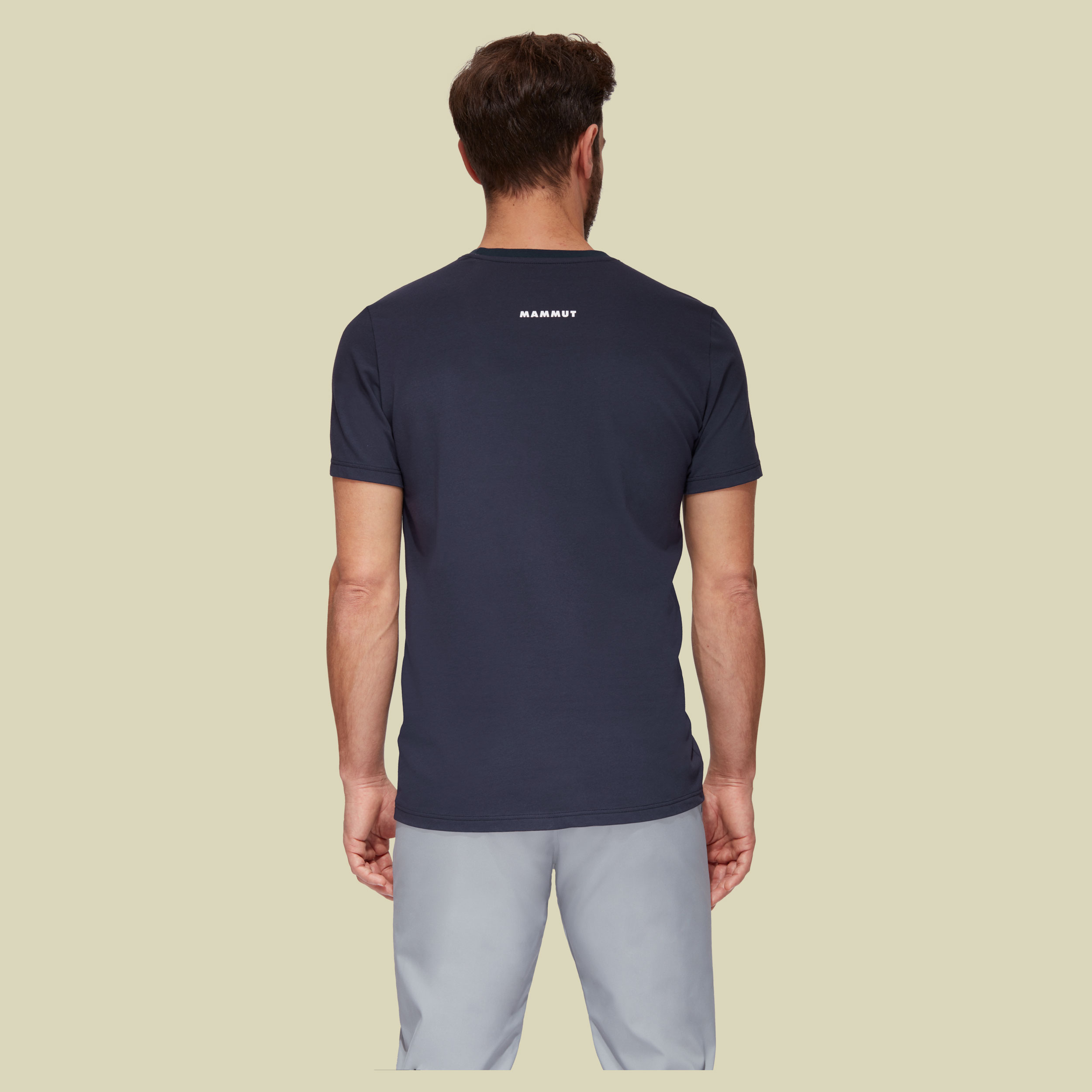 Classic T-Shirt Men mit Logo-Print Größe L  Farbe marine