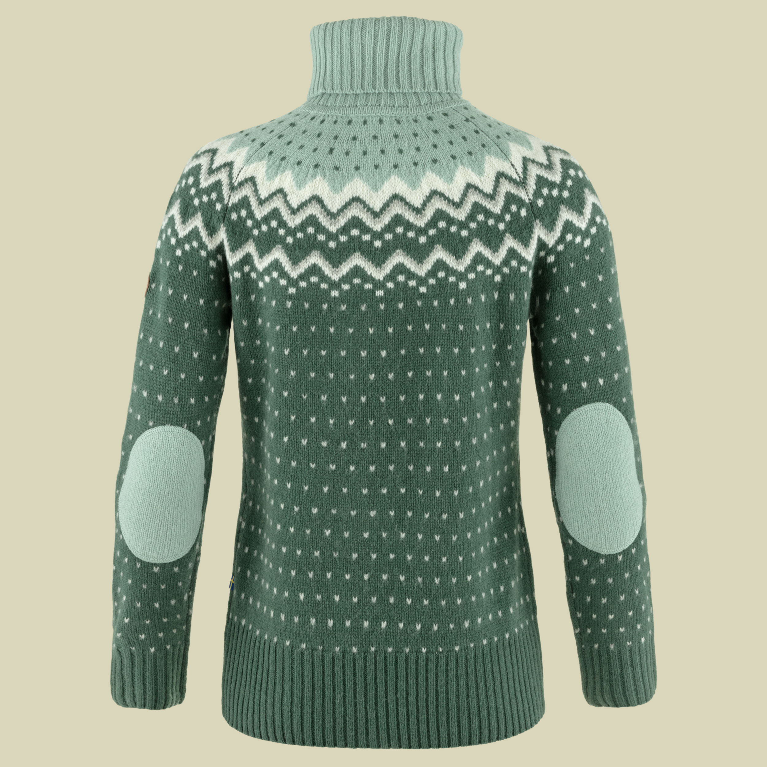 Övik Knit Roller Neck Women Größe XS Farbe deep patina-misty green