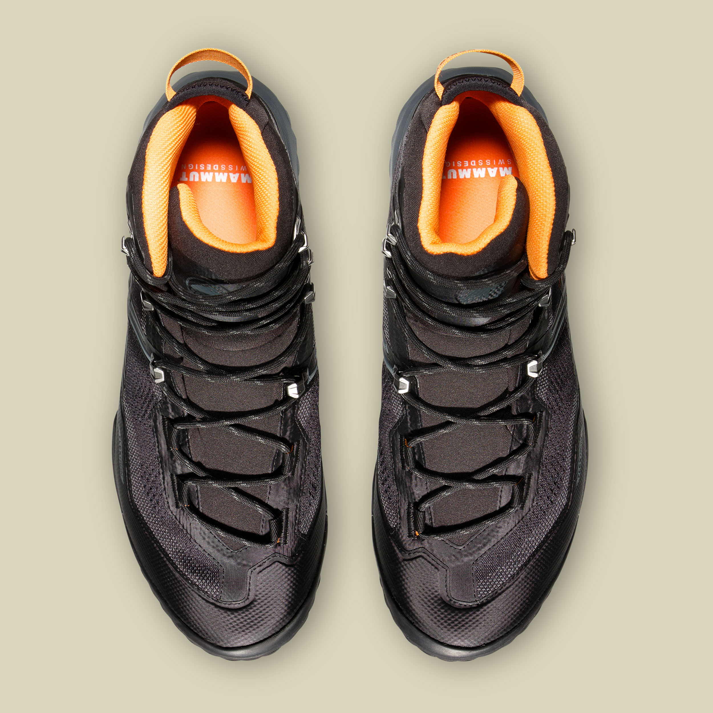 Ducan II High GTX Men UK 9 schwarz - black dark tangerine