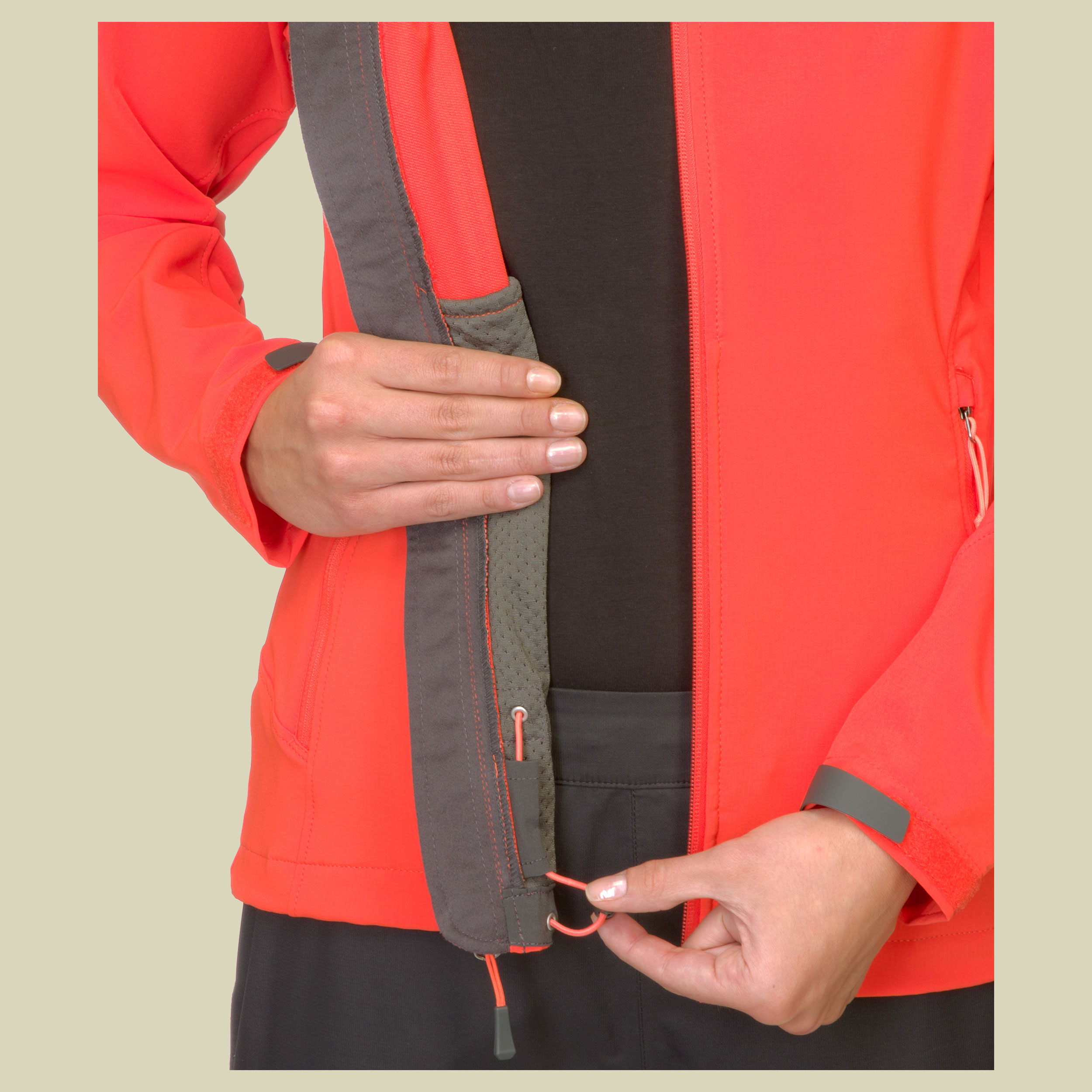 Ceresio Jacket Women Größe XS Farbe fire brick red