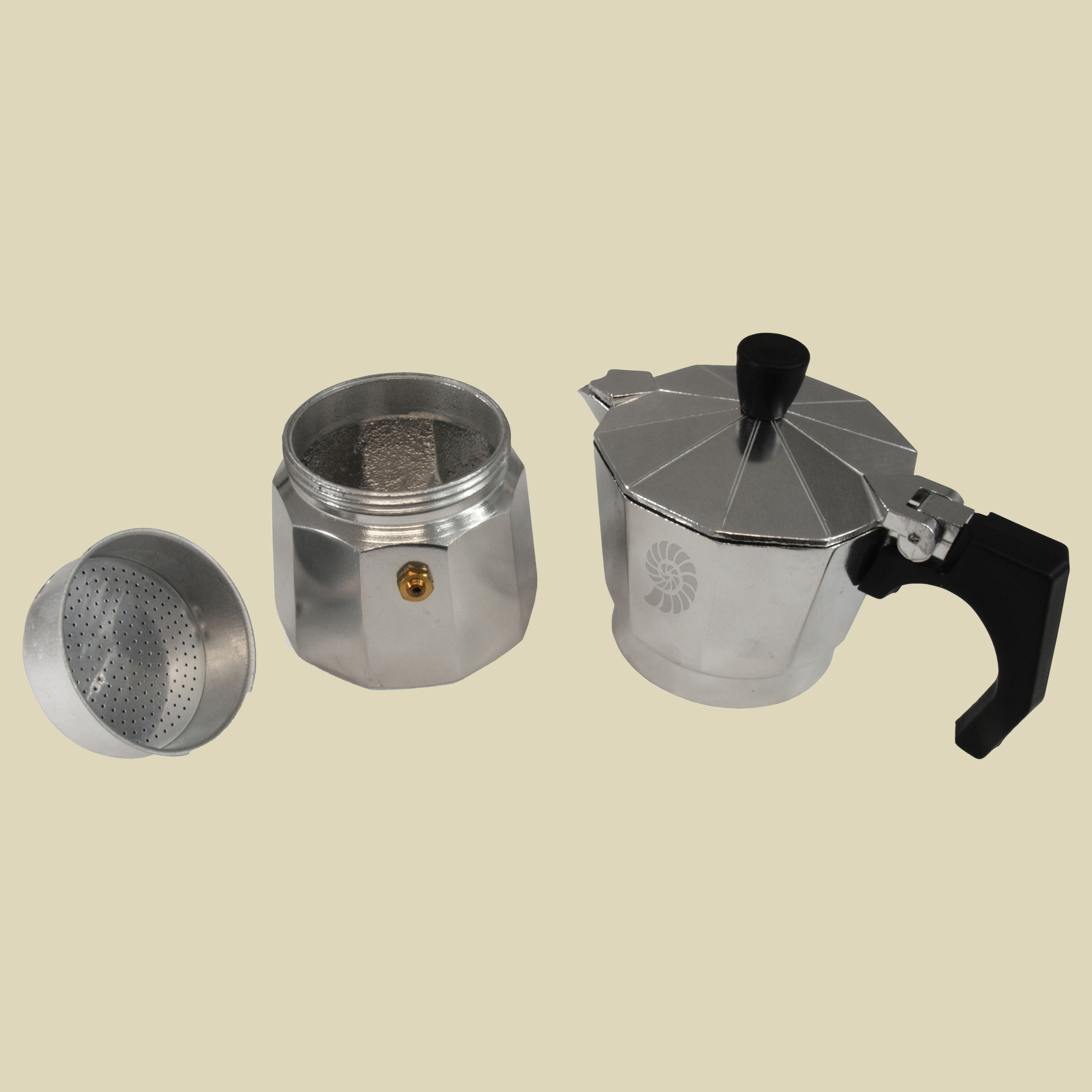 Espresso Maker Bellanapoli Größe 9 Tassen Farbe aluminium