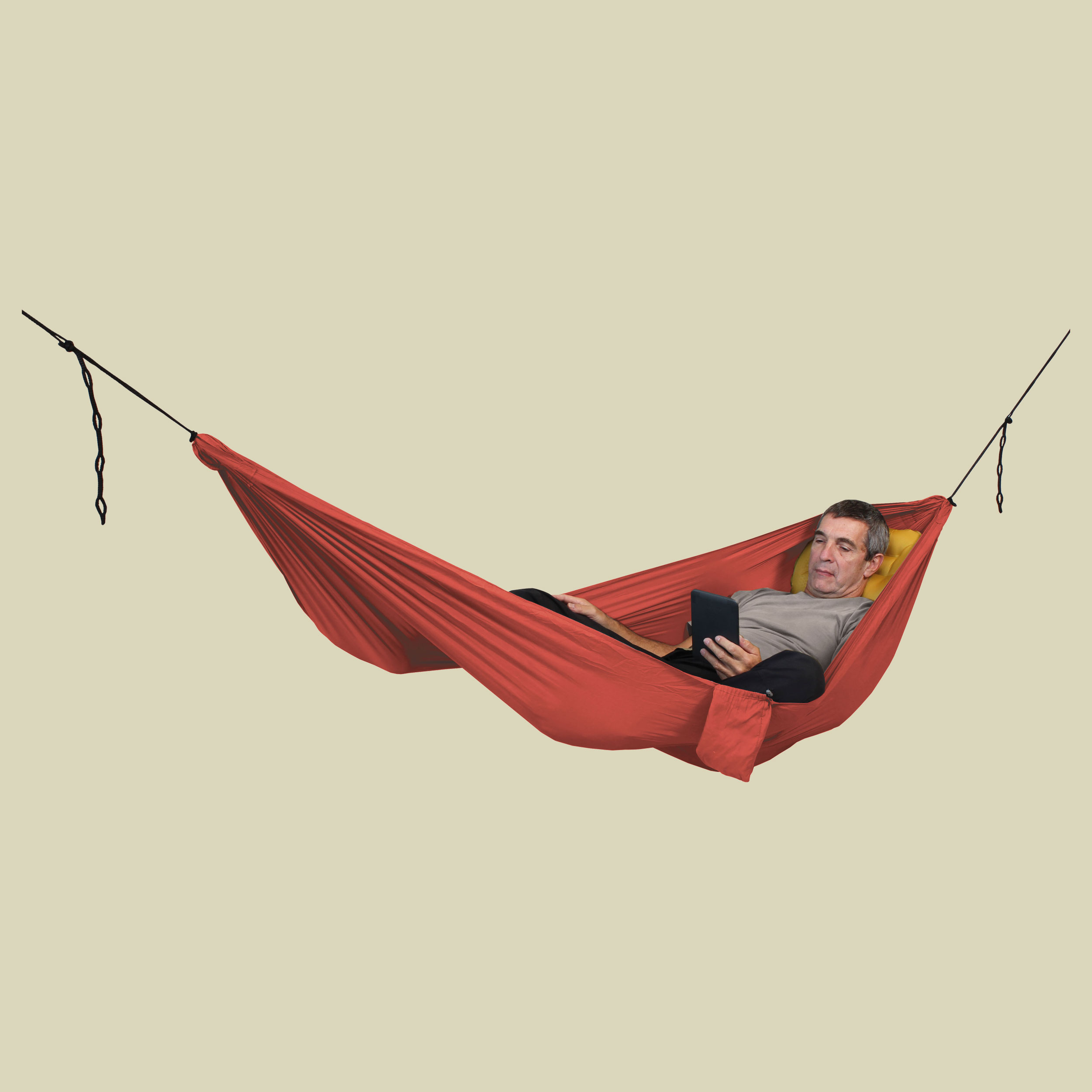 Travel Hammock Farbe red