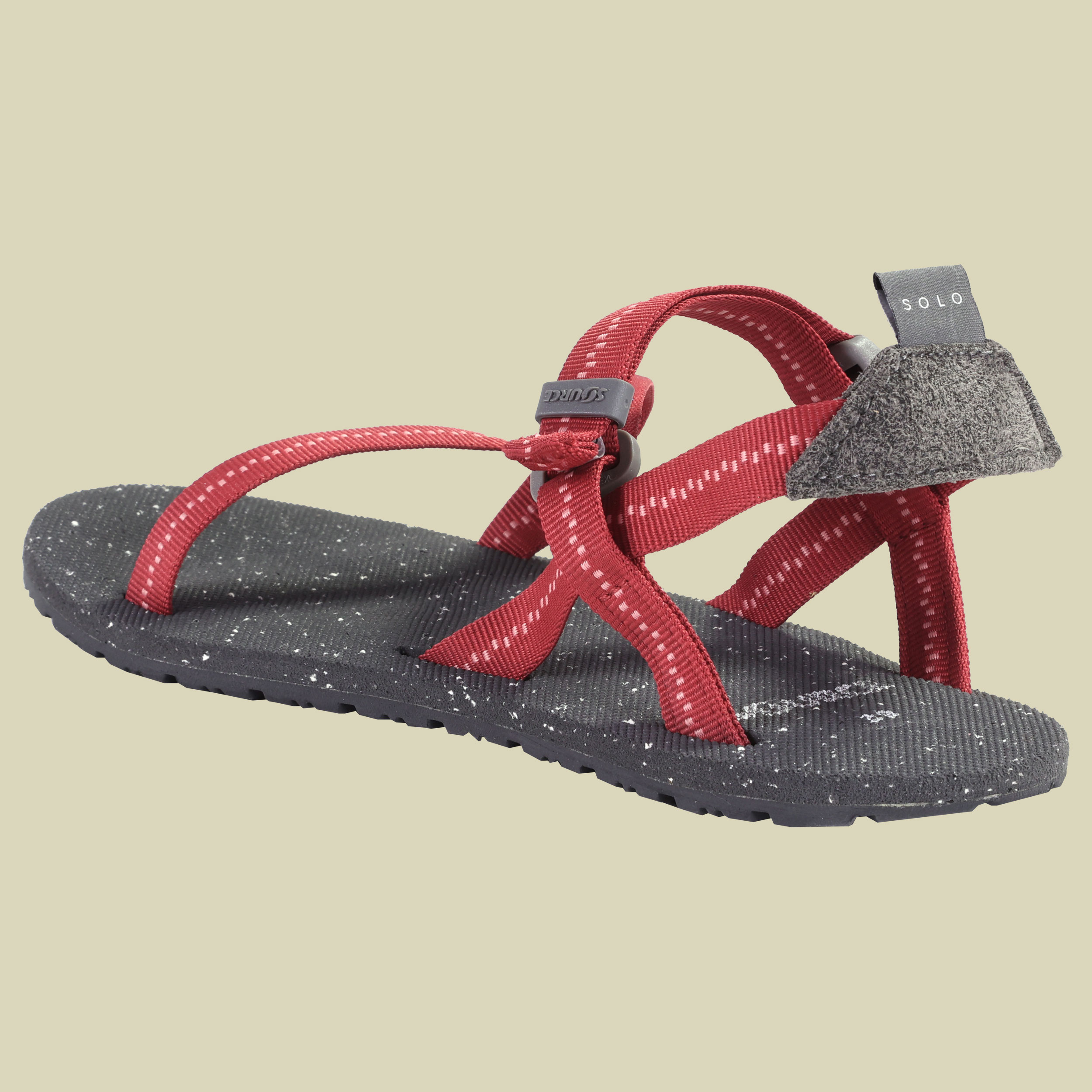 Solo Slim Unisex rot 42 - petra bordo/footbed gray
