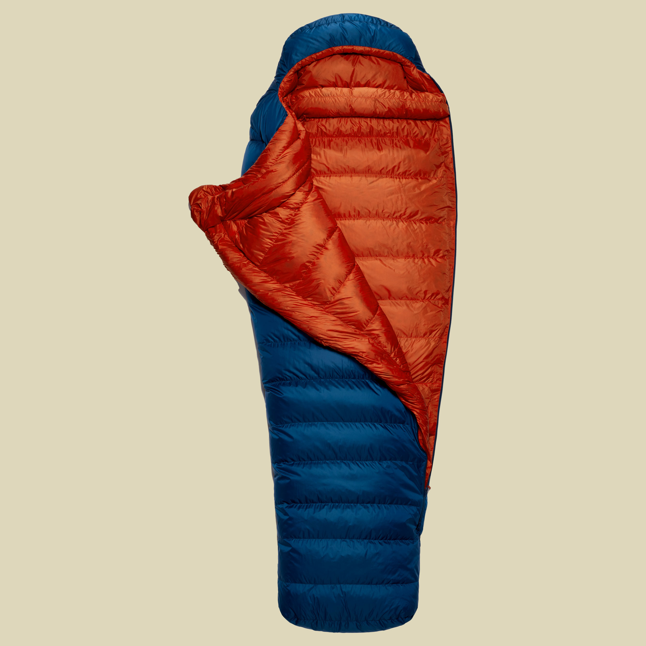 Ascent 700 bis Körpergröße 200 cm Farbe ink, Reißverschluss links