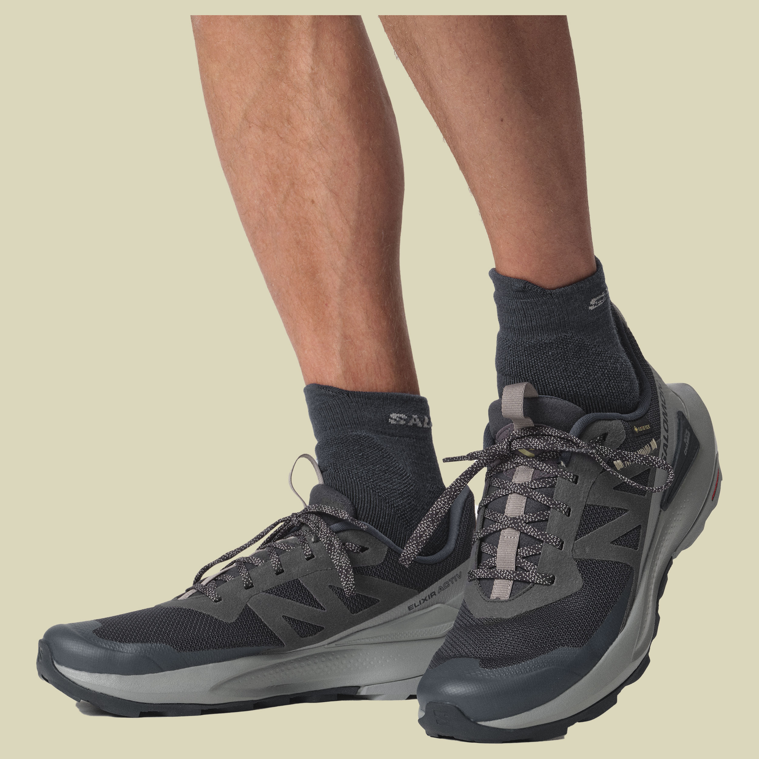 Elixir Activ GTX Men UK 12 grau - carbon/sharkskin/slate green