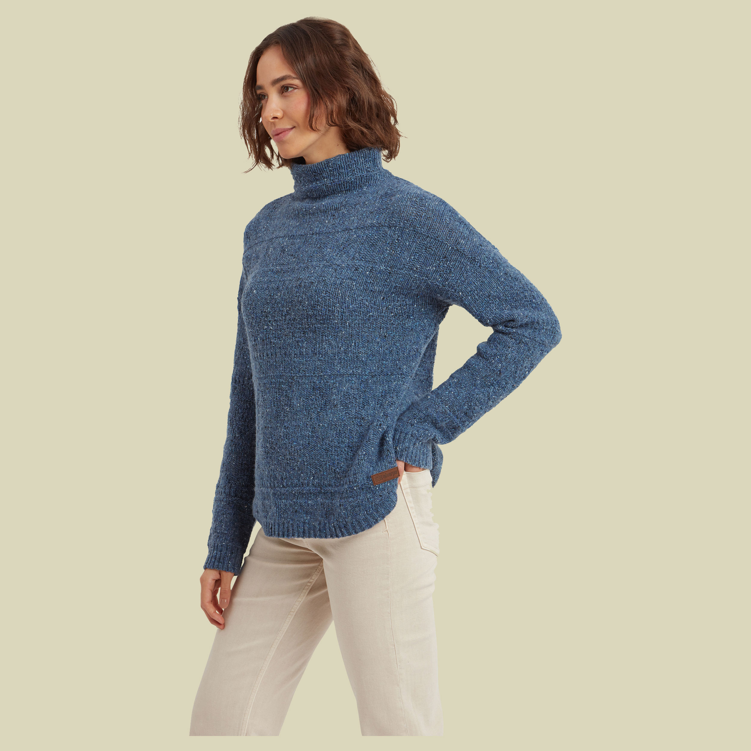 Yuden Pullover Sweater Women blau S - Farbe seaport blue