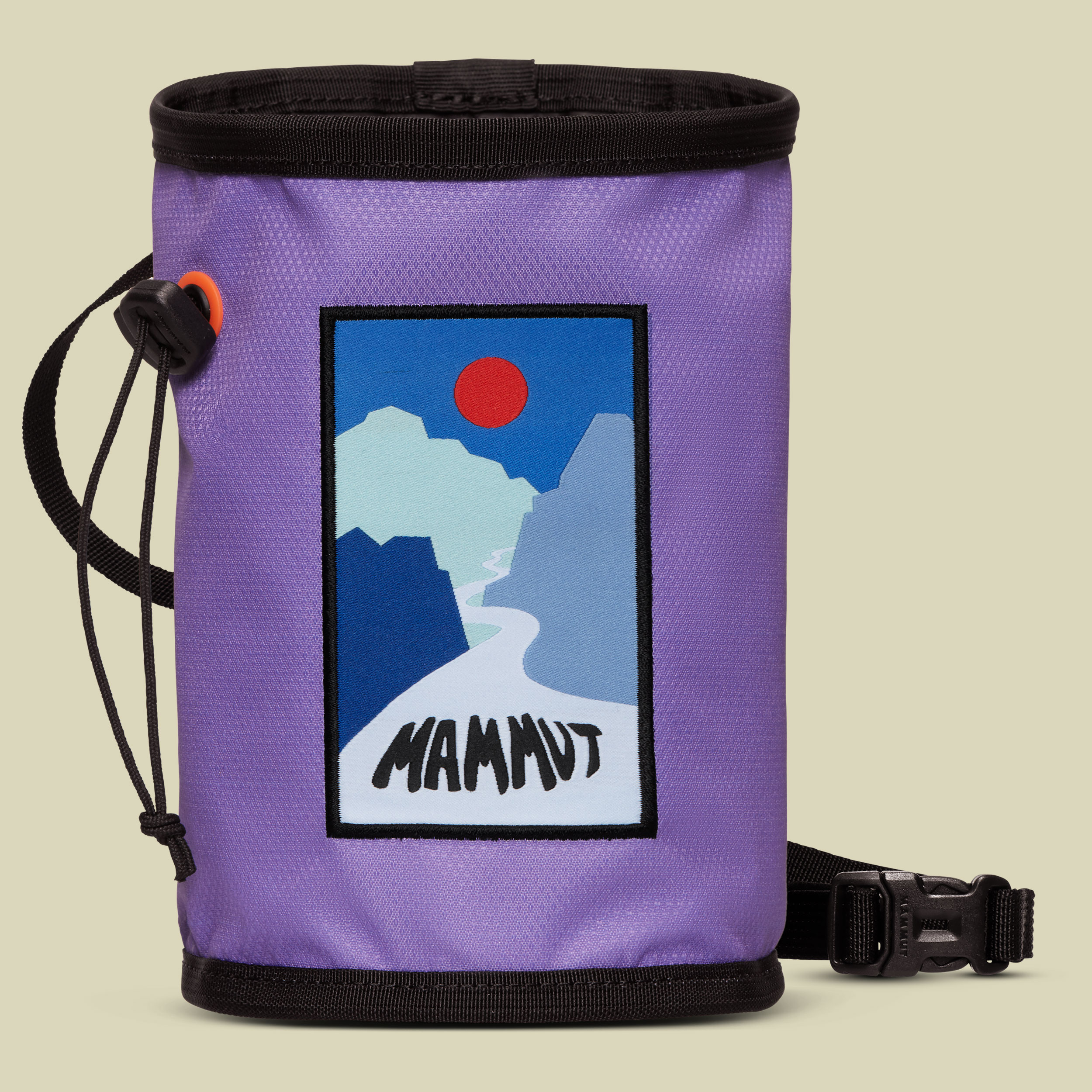 Gym Print Chalk Bag lila one size - lavandin