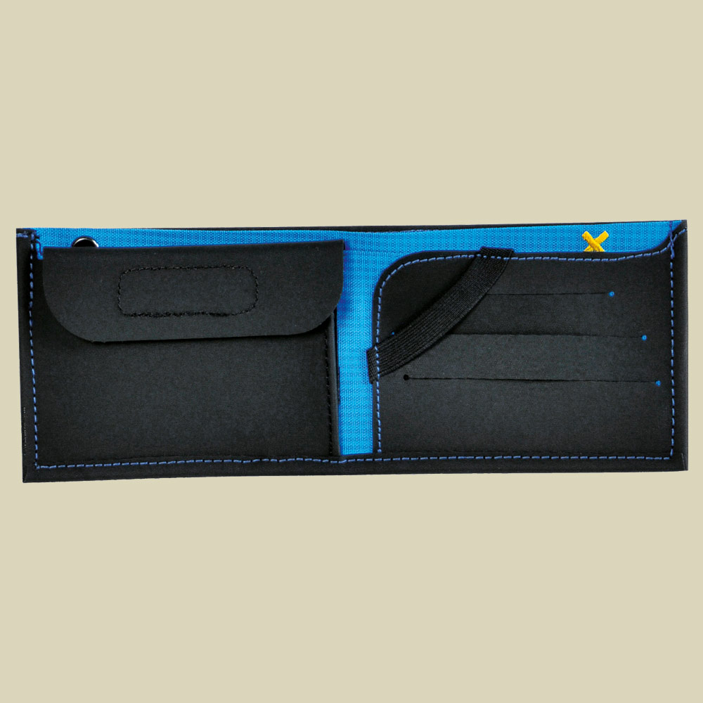 HY Coin Wallet Farbe black brightblue