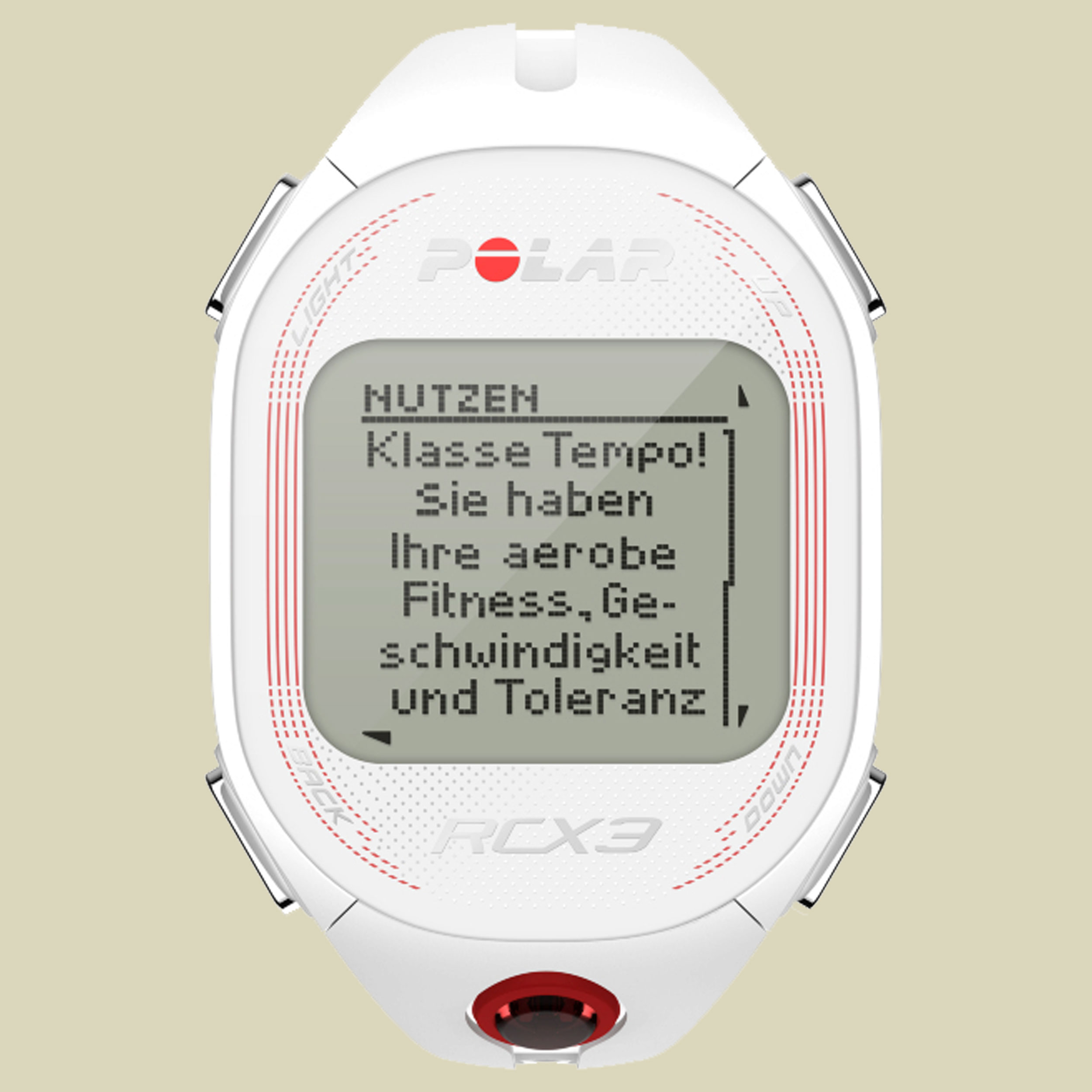 RCX3 Run Farbe white mit s3 Laufsensor W.I.N.D