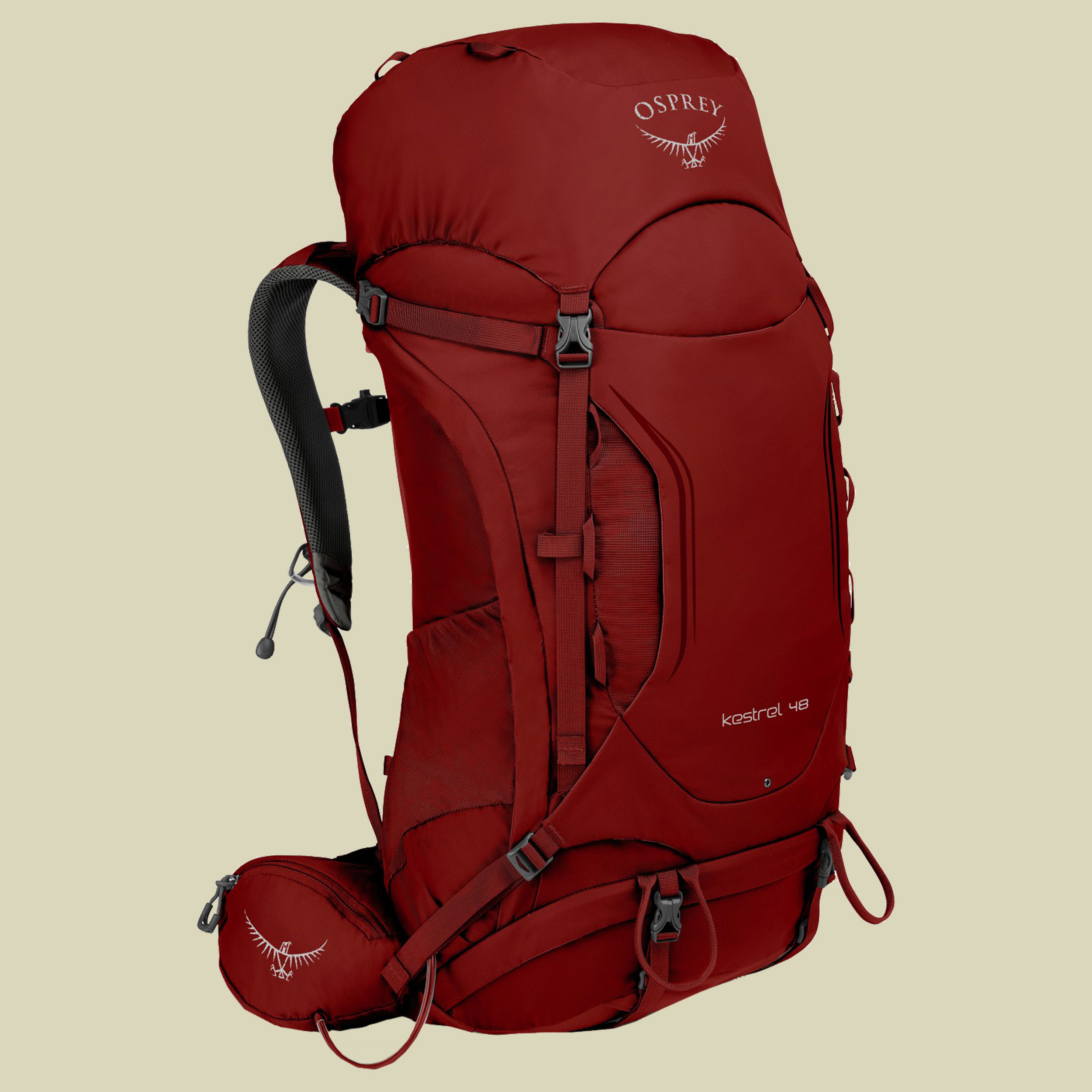Kestrel 48 Men Volumen 48 Farbe rouge red