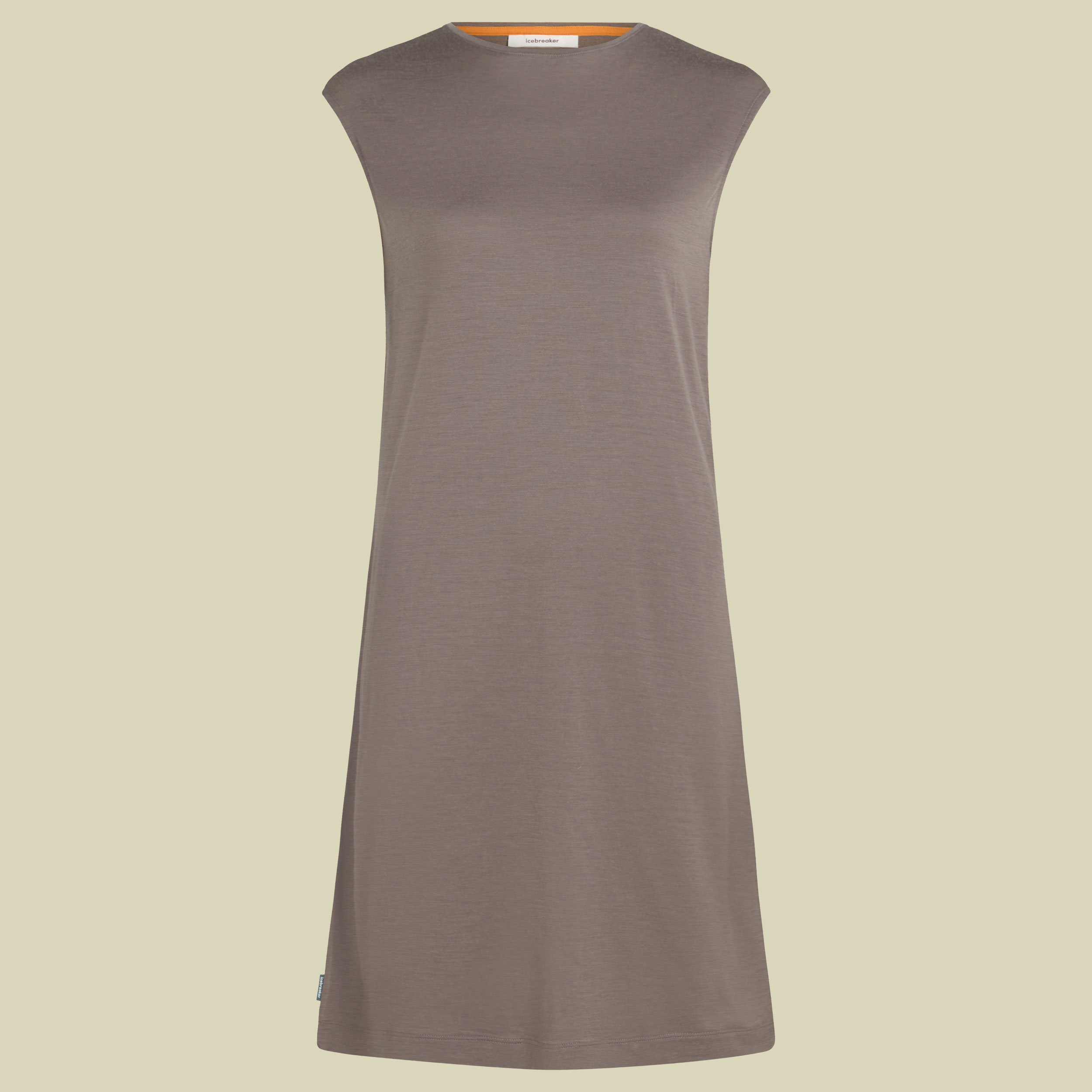 Merino Granary Sleeveless Dress Women XL braun - porcini