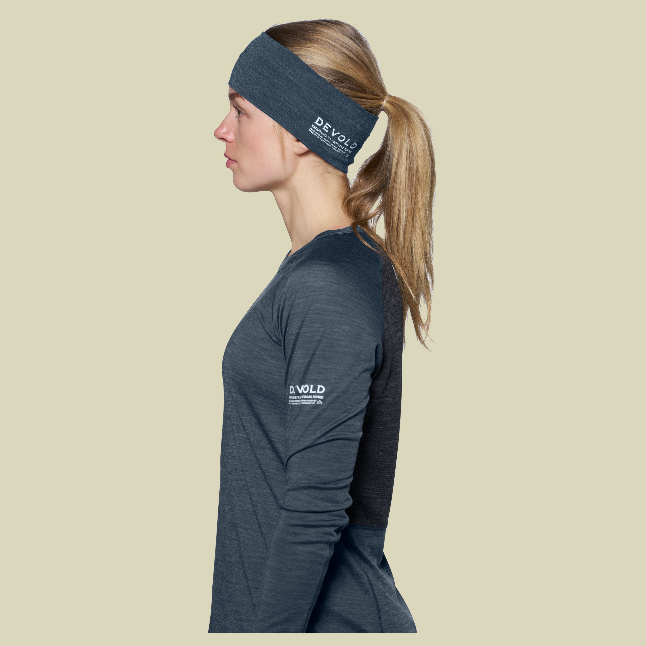 Endurance Merino Light Headband one size blau - night