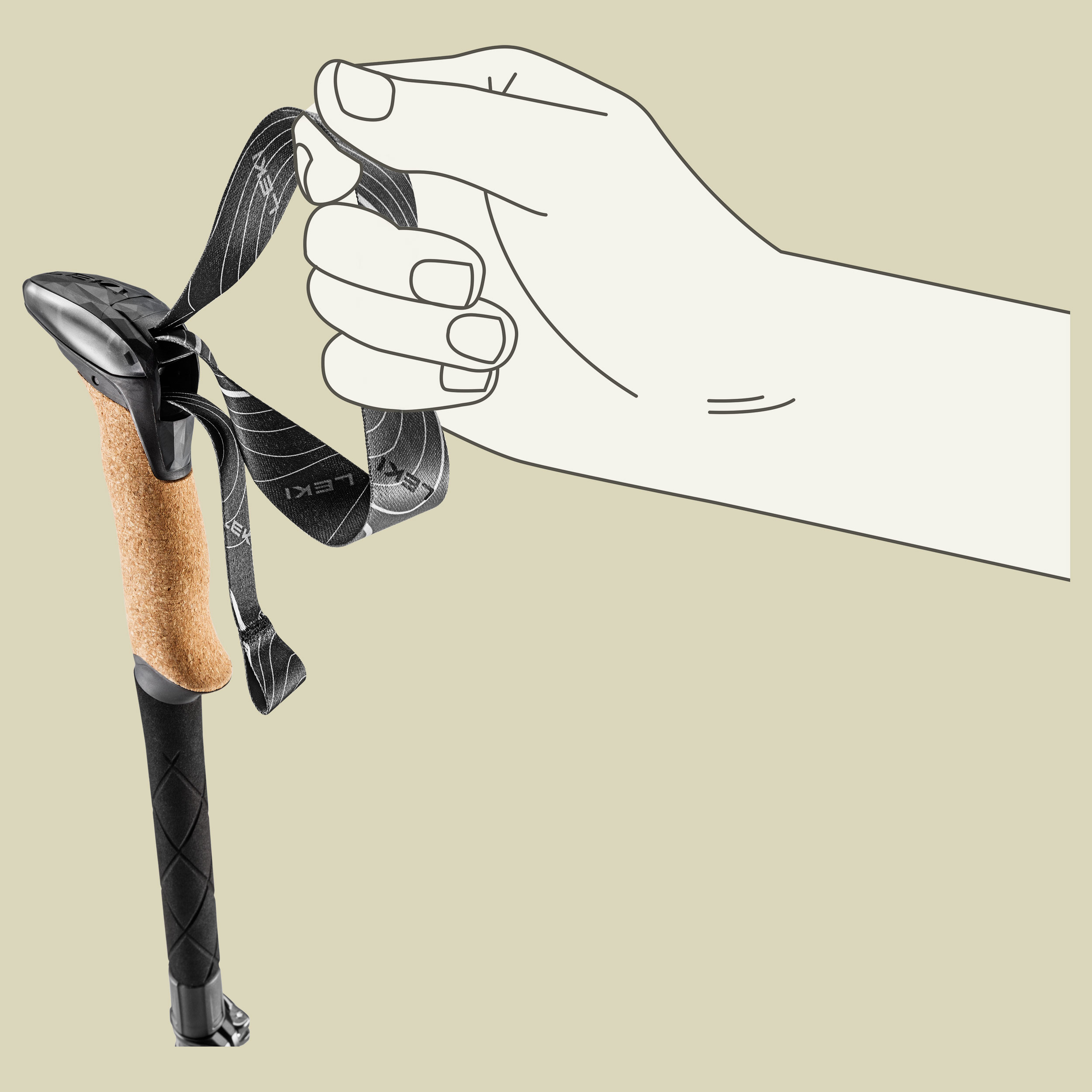 Makalu Pro FX Carbon Länge 110 - 130 cm Farbe naturalcarbon-black