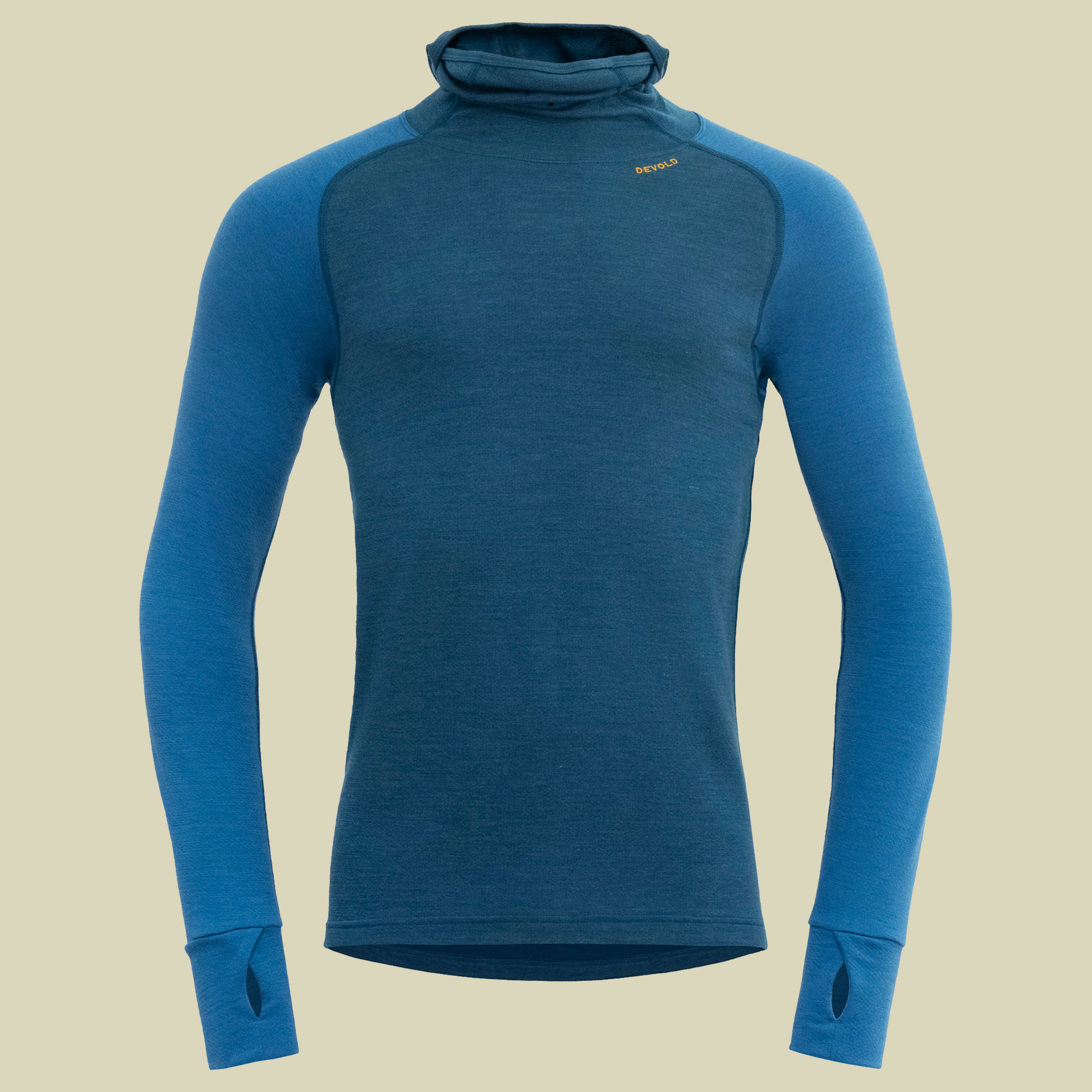 Expedition Merino Silk Hoodie Man XL blau - flood/blue