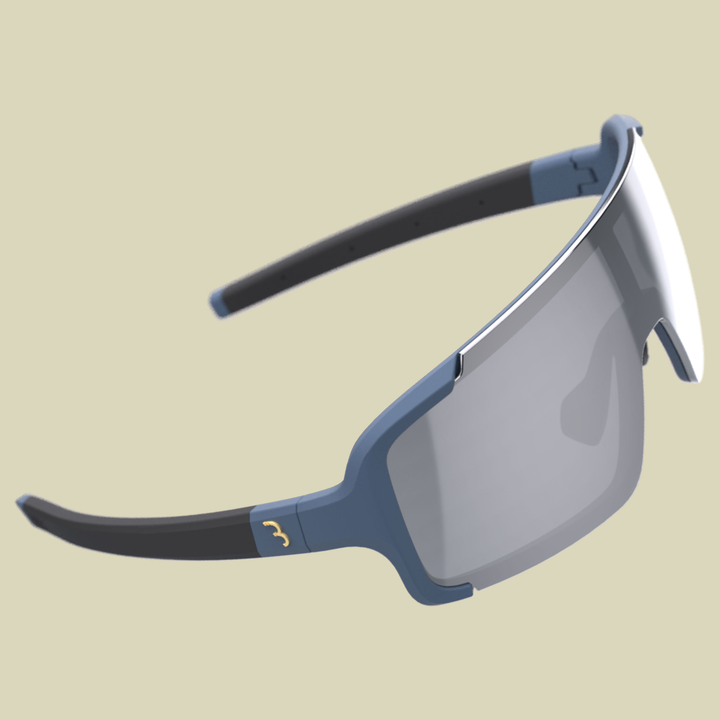 BSG-69 Chester Größe one size Farbe silver mirror matt blau