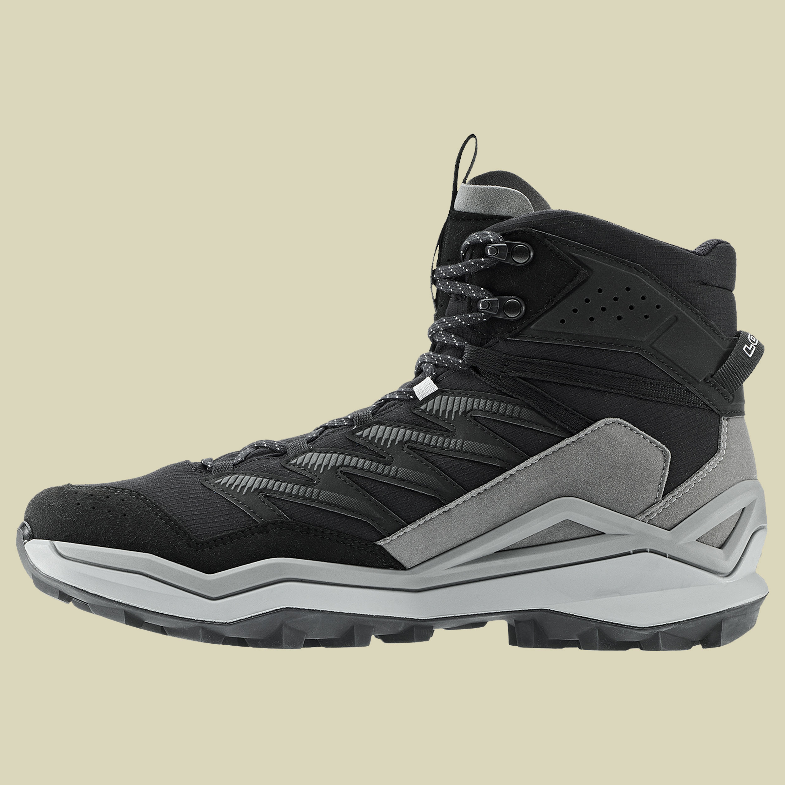 Maddox Pro GTX Mid Wide Men UK 9 schwarz - schwarz/grau
