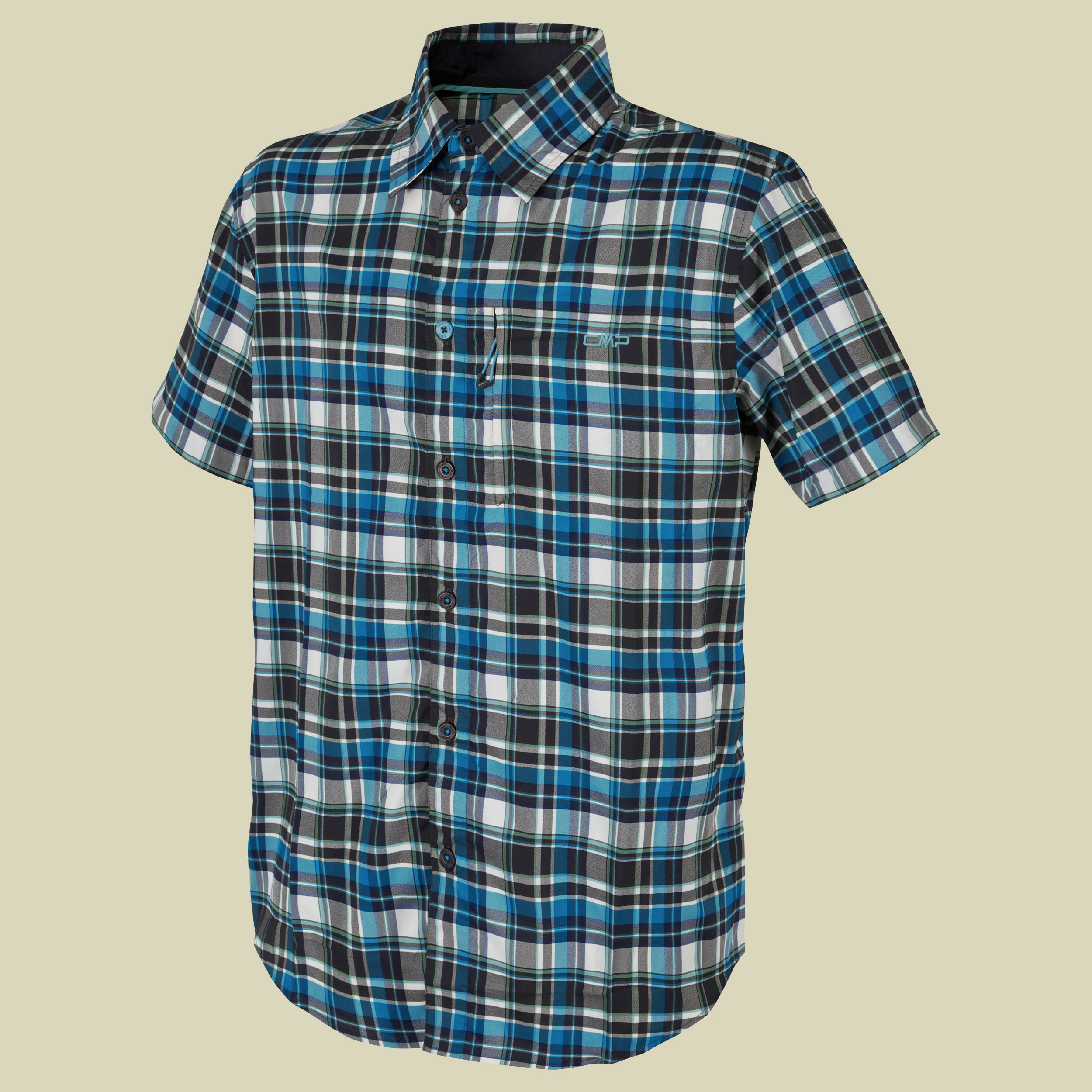 Man Shirt CMP 3T56857 Größe 48 Farbe 192P antracite-alaska sun