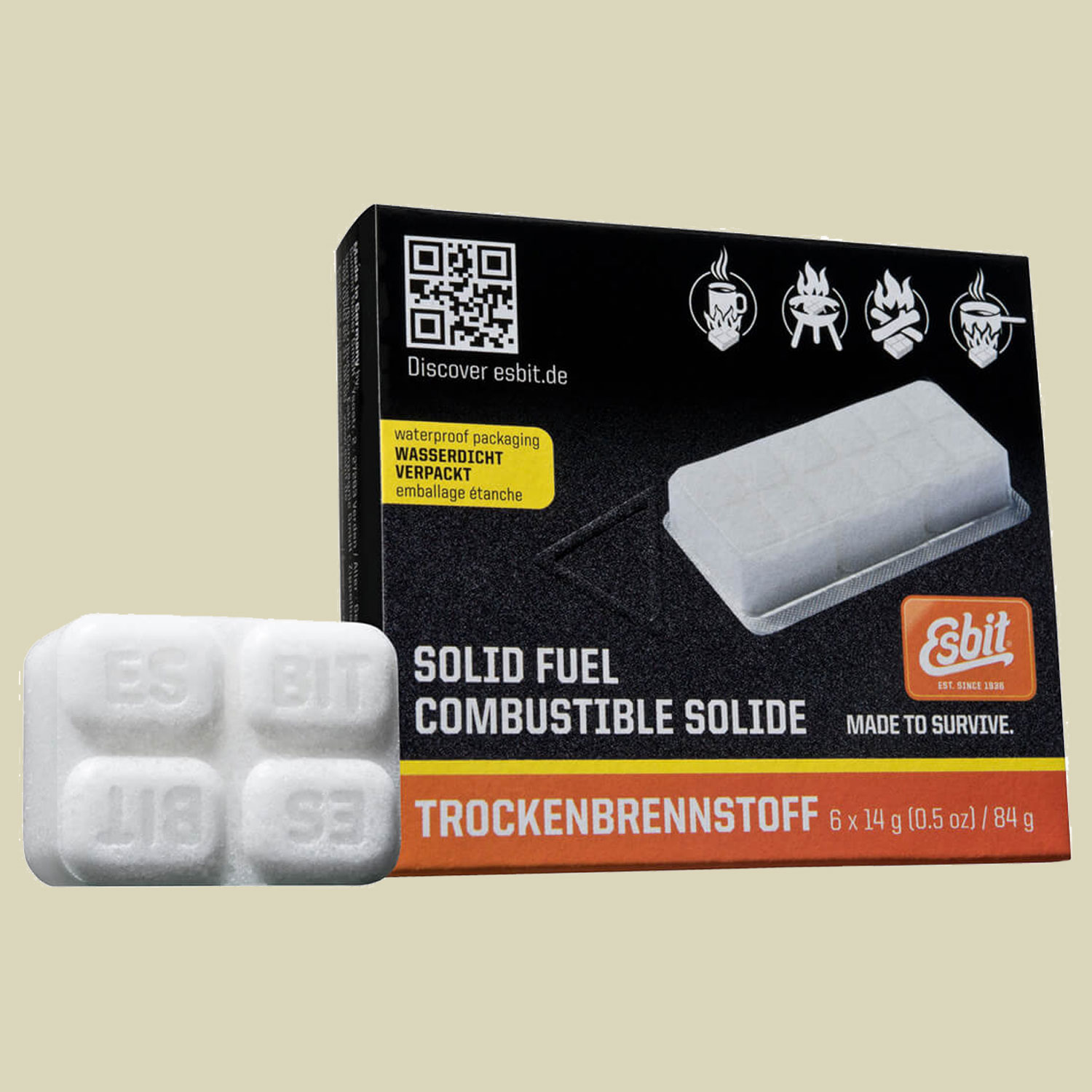 Trockenbrennstofftabletten 6er Pack 6x14g