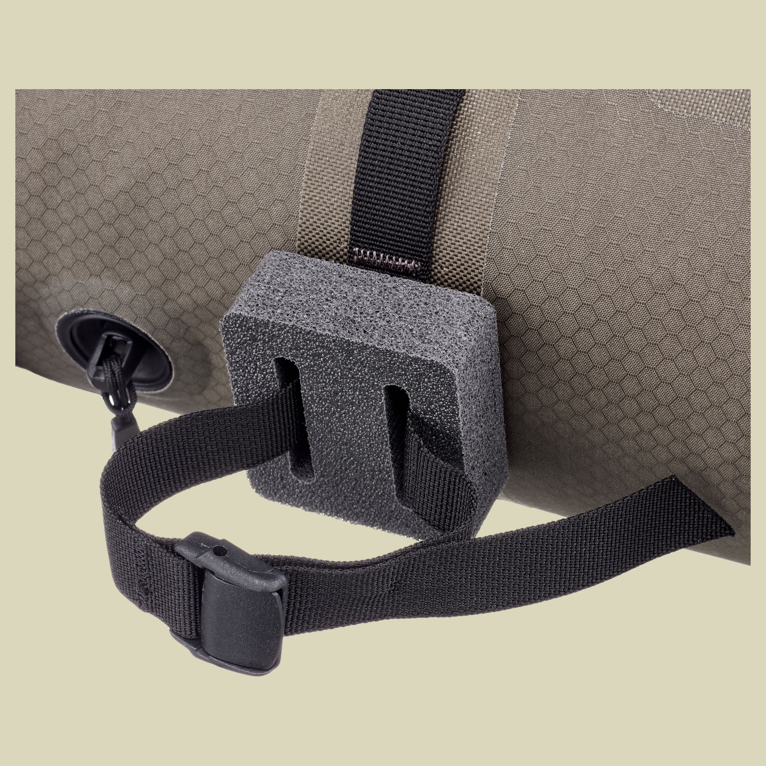 Handlebar-Pack beige 9L - dark sand