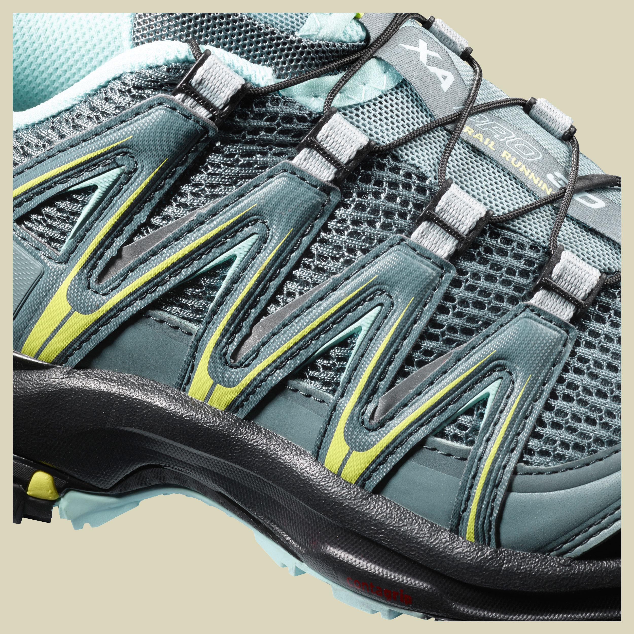 XA Pro 3D Women Größe UK 9 Farbe stormy weather/lead/eggshell blue