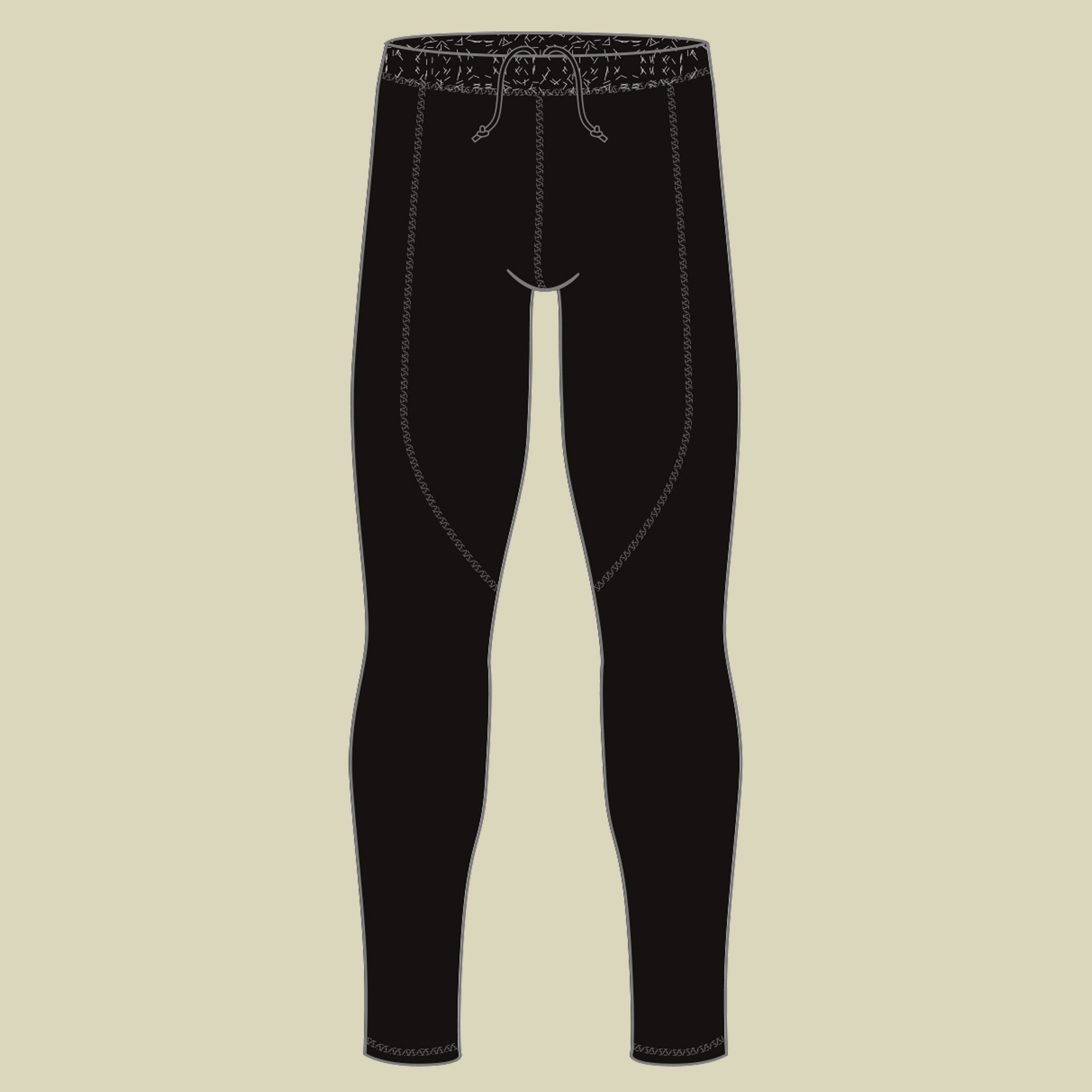 Stretch Fleece Pant Men Größe M Farbe black
