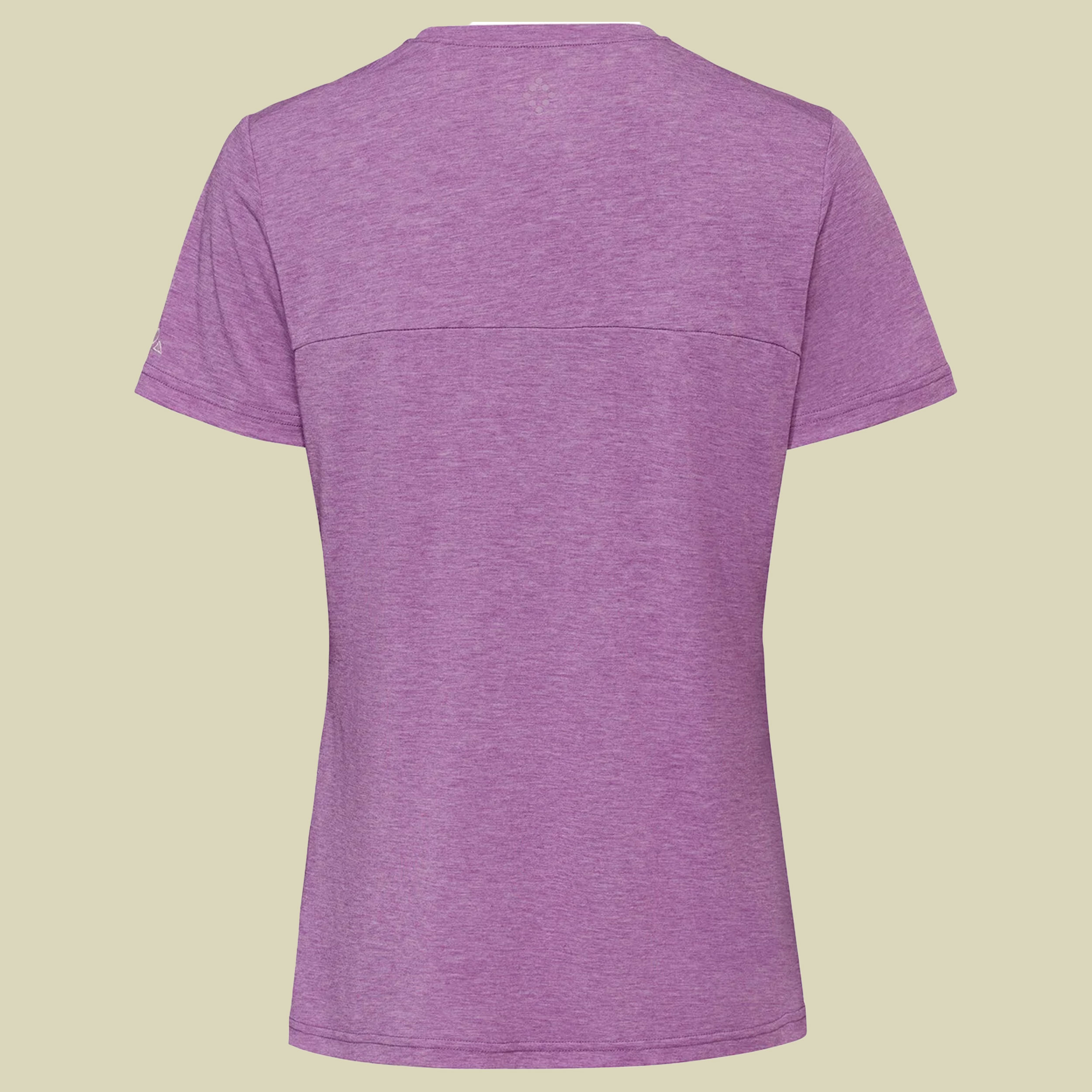 Skomer Print T-Shirt III Women 40 lila - magenta uni