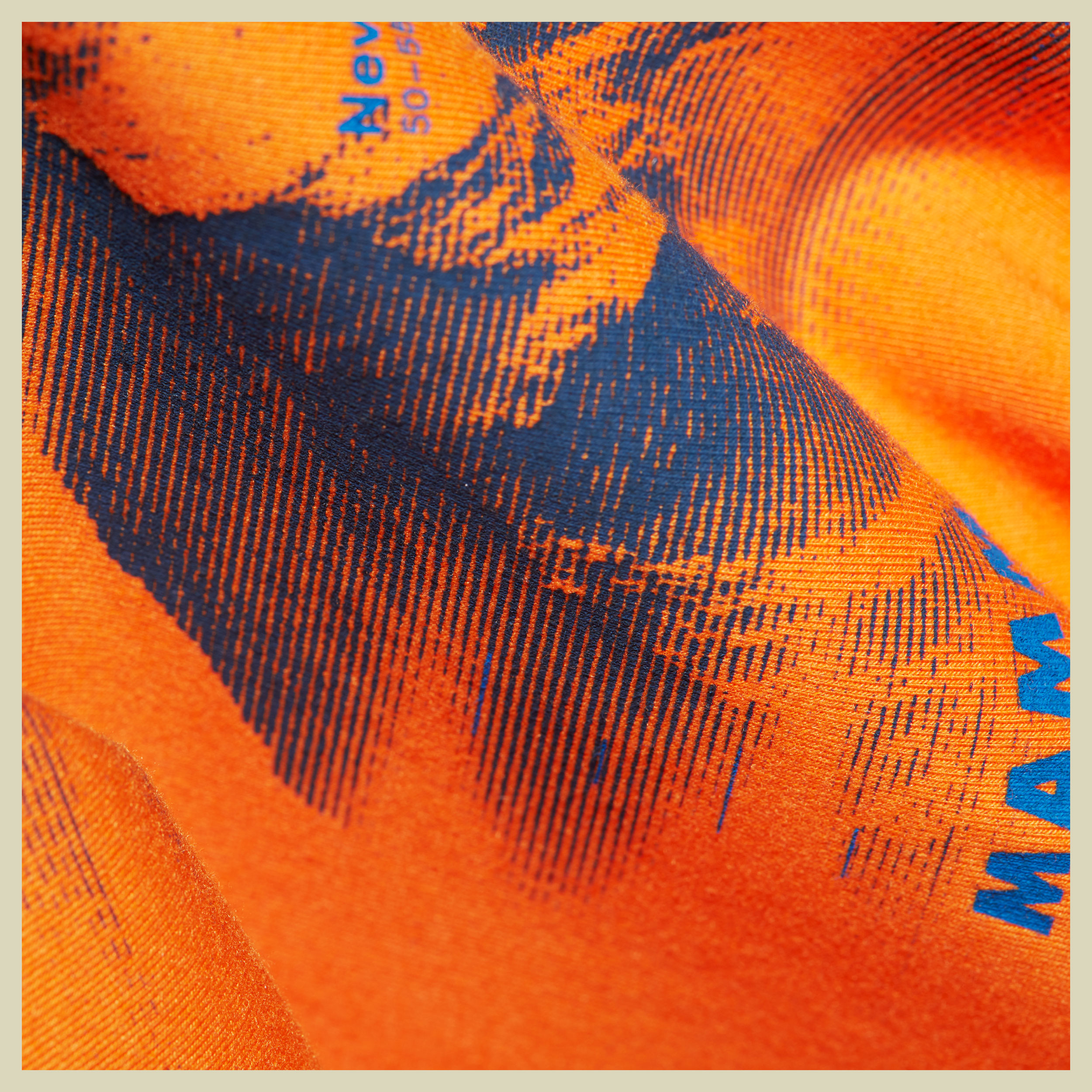 Mountain T-Shirt Men Hörnligrat Größe L  Farbe dark tangerine