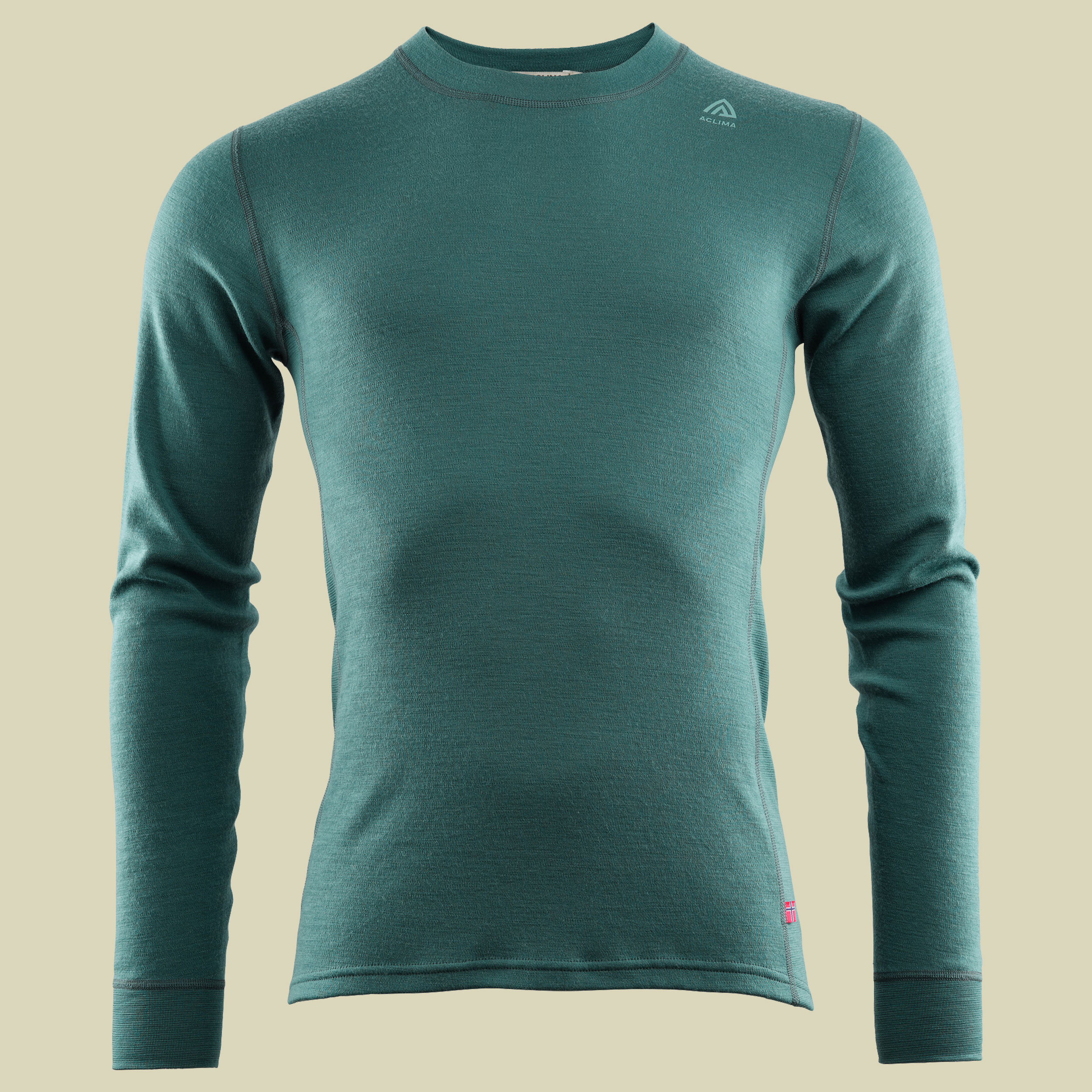 WarmWool Crew Neck Man Größe XL Farbe north atlantic