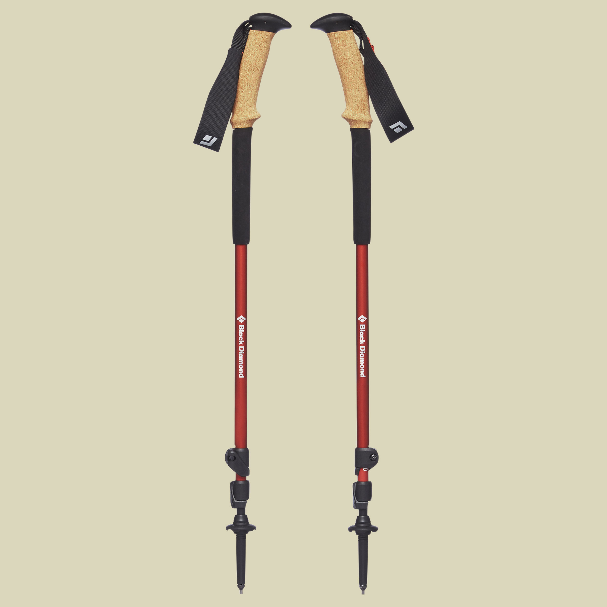 Trail Ergo Cork Länge: 69-140 cm Farbe: picante