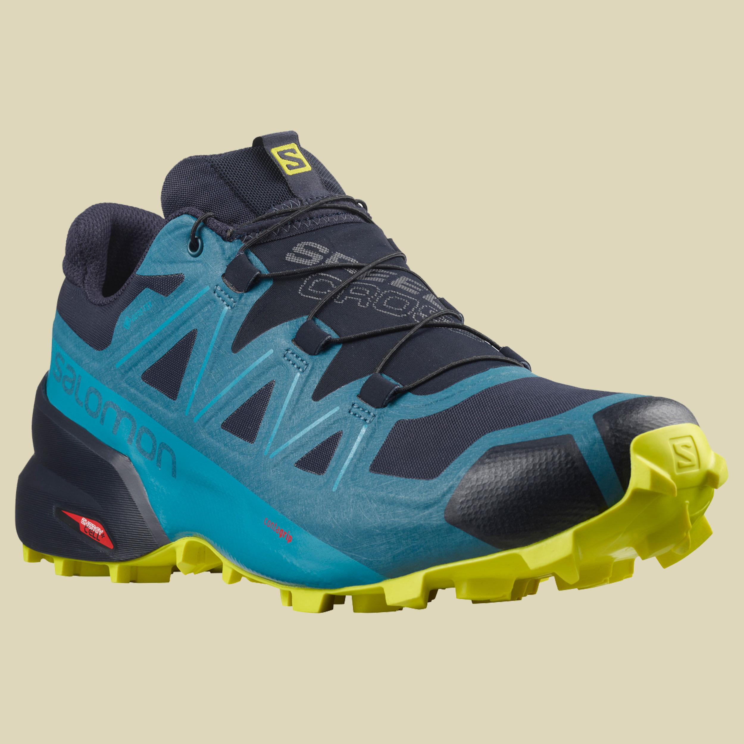 Speedcross 5 GTX Men Größe UK 8,5 Farbe night sky/barrier reef/evening primrose