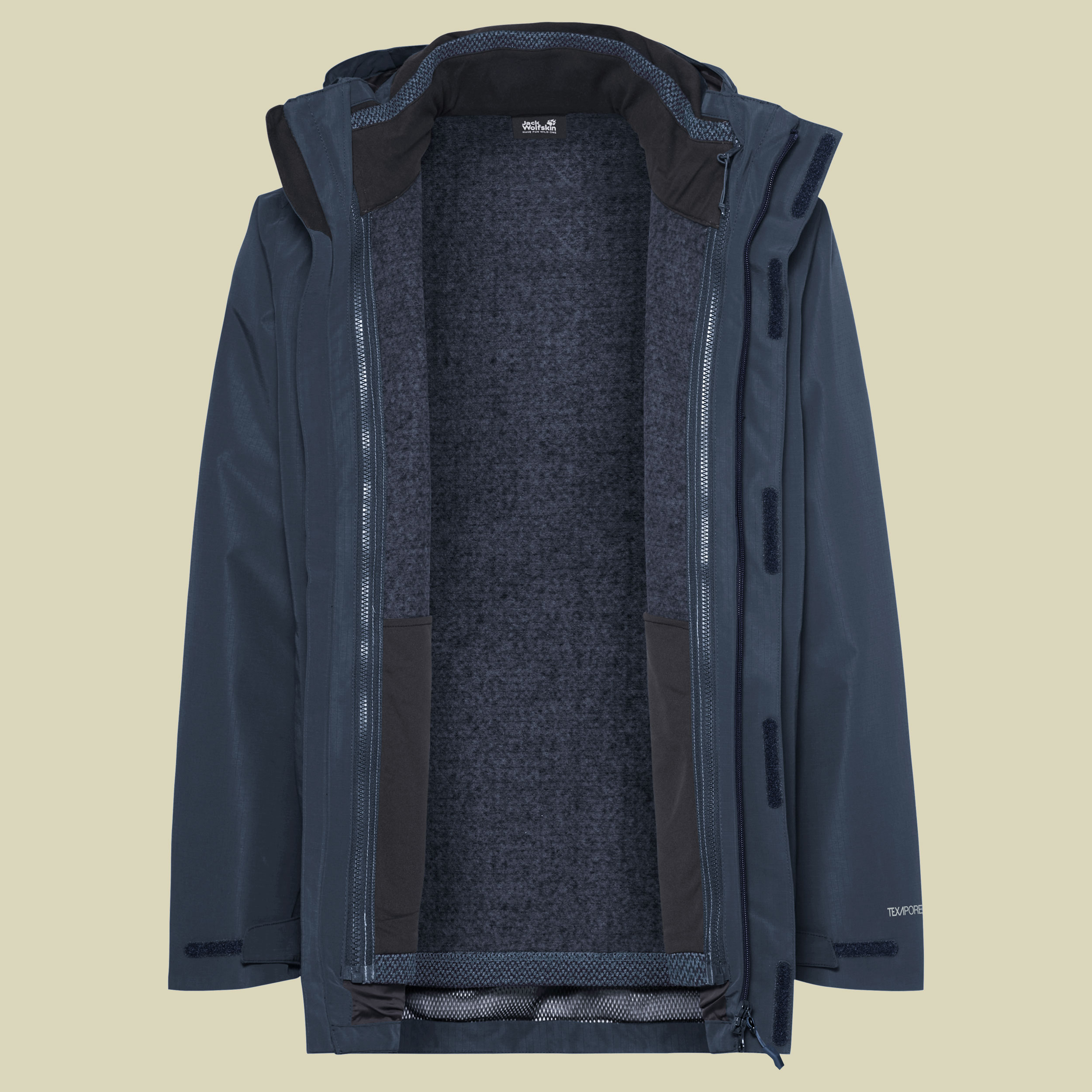 Pinetrail 3in1 Jacket Men XXXL blau - midnight sky