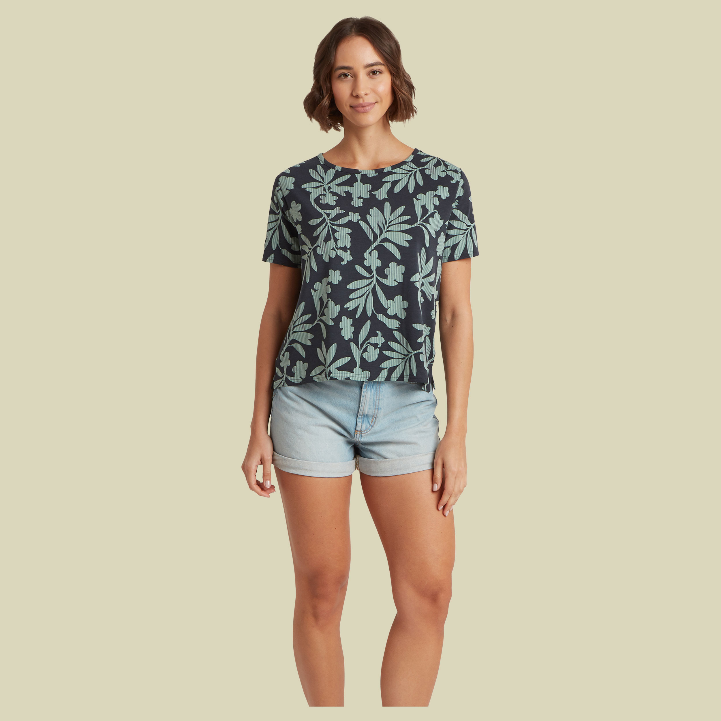 Nehha Relaxed Tee XL mehrfarbig - Farbe black gurans