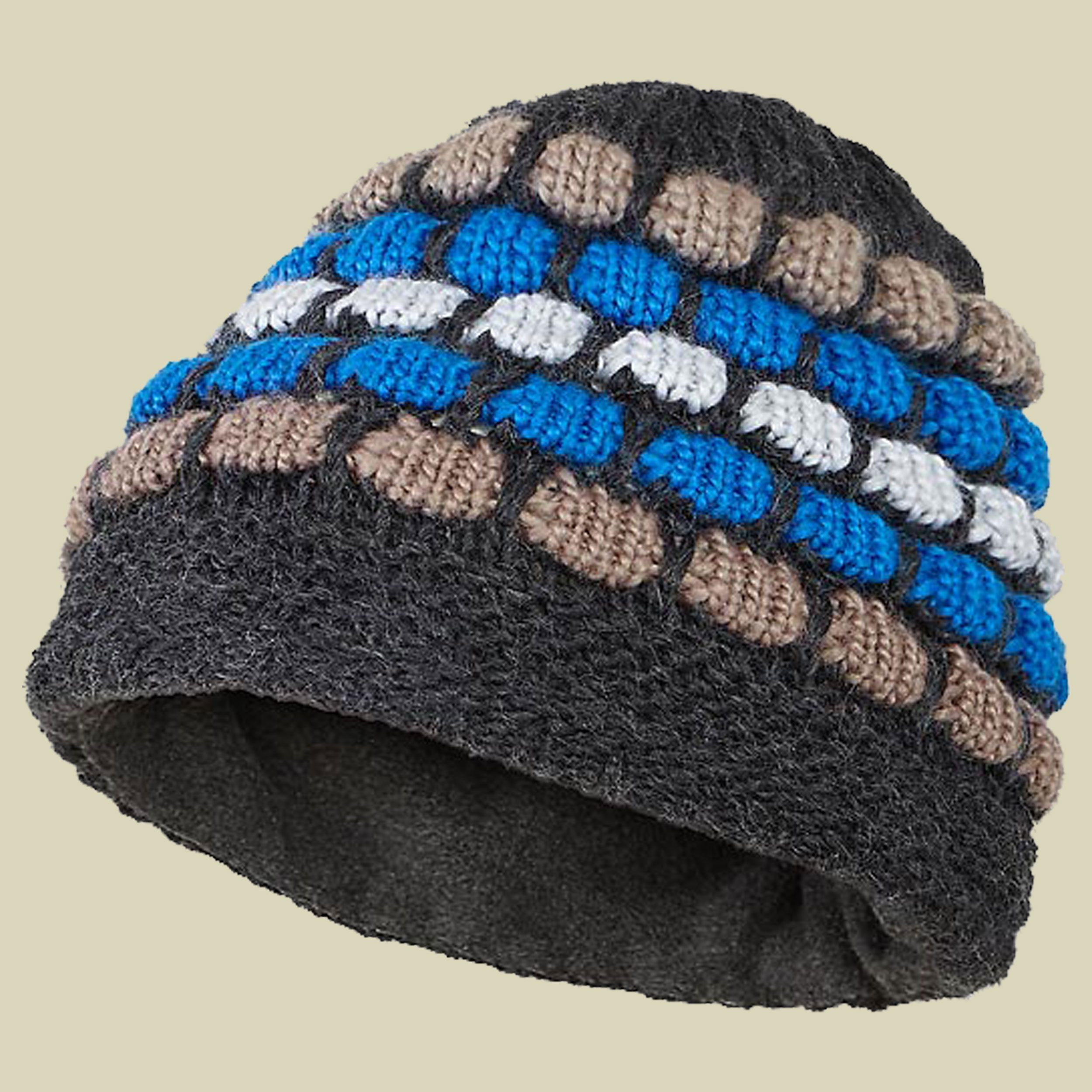 R 12 Coloured Beanie Größe one size Farbe black