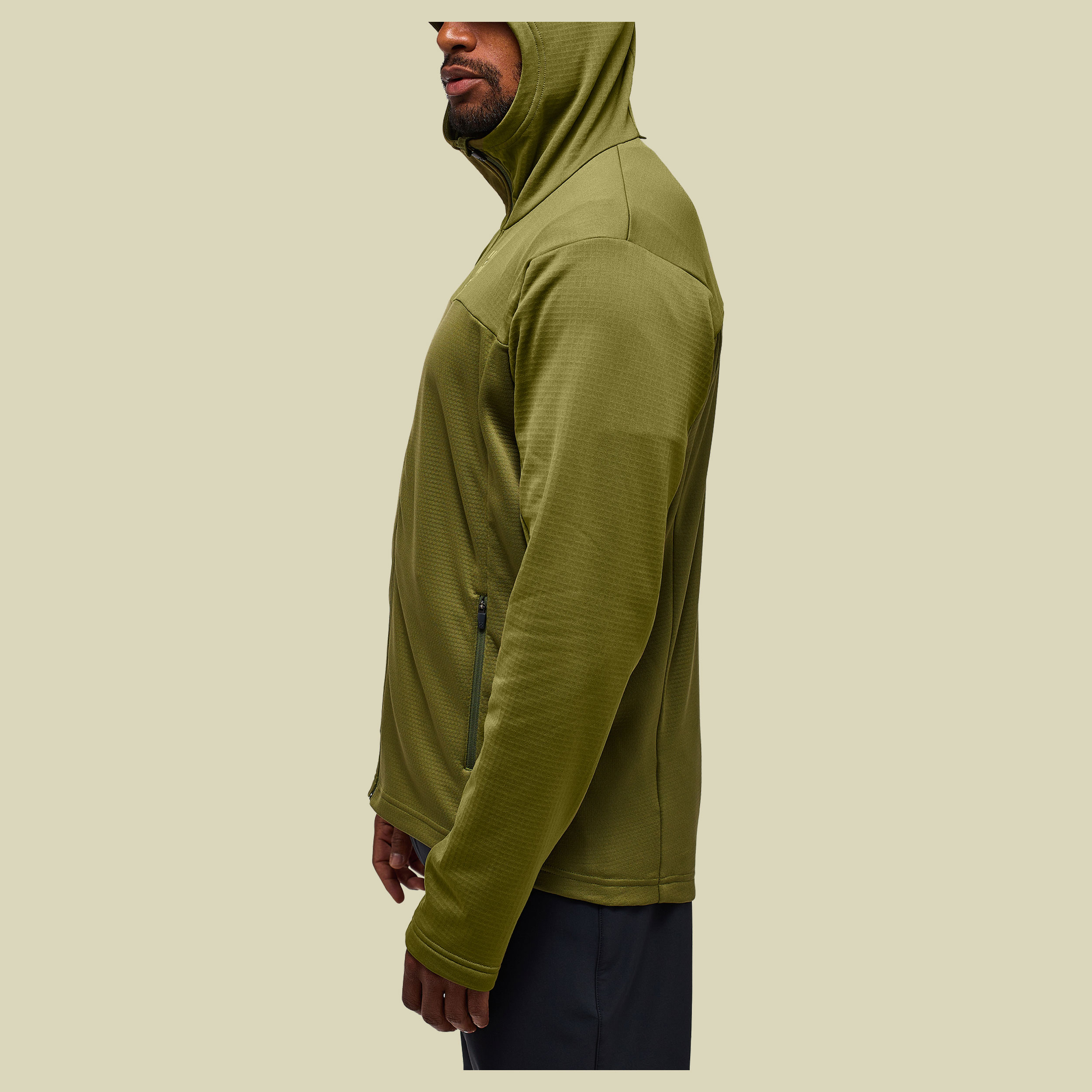 Lark Mid Hood Men Größe XL Farbe olive green