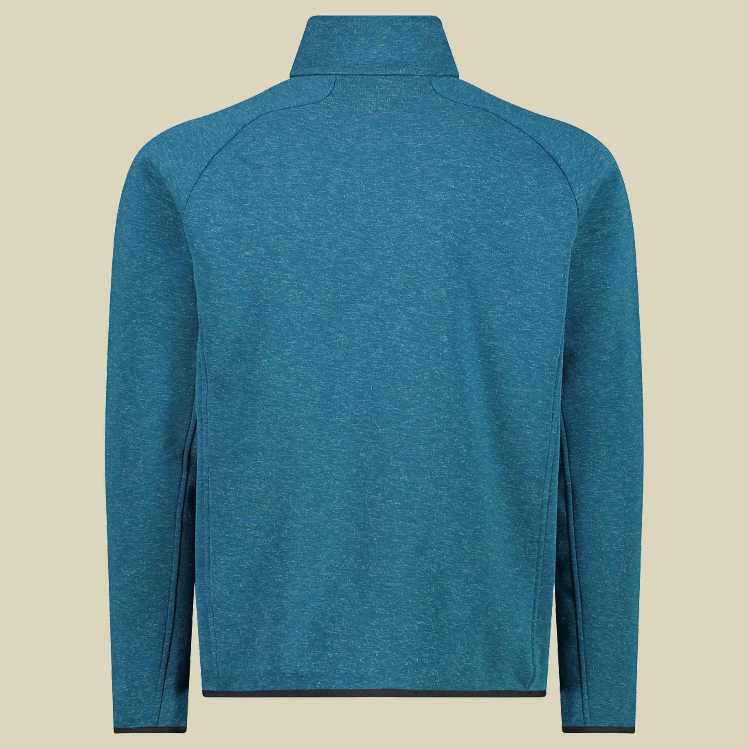 Man Jacket Melange Knitted Fleece 32H2227 Größe 56 Farbe M916 deep lake