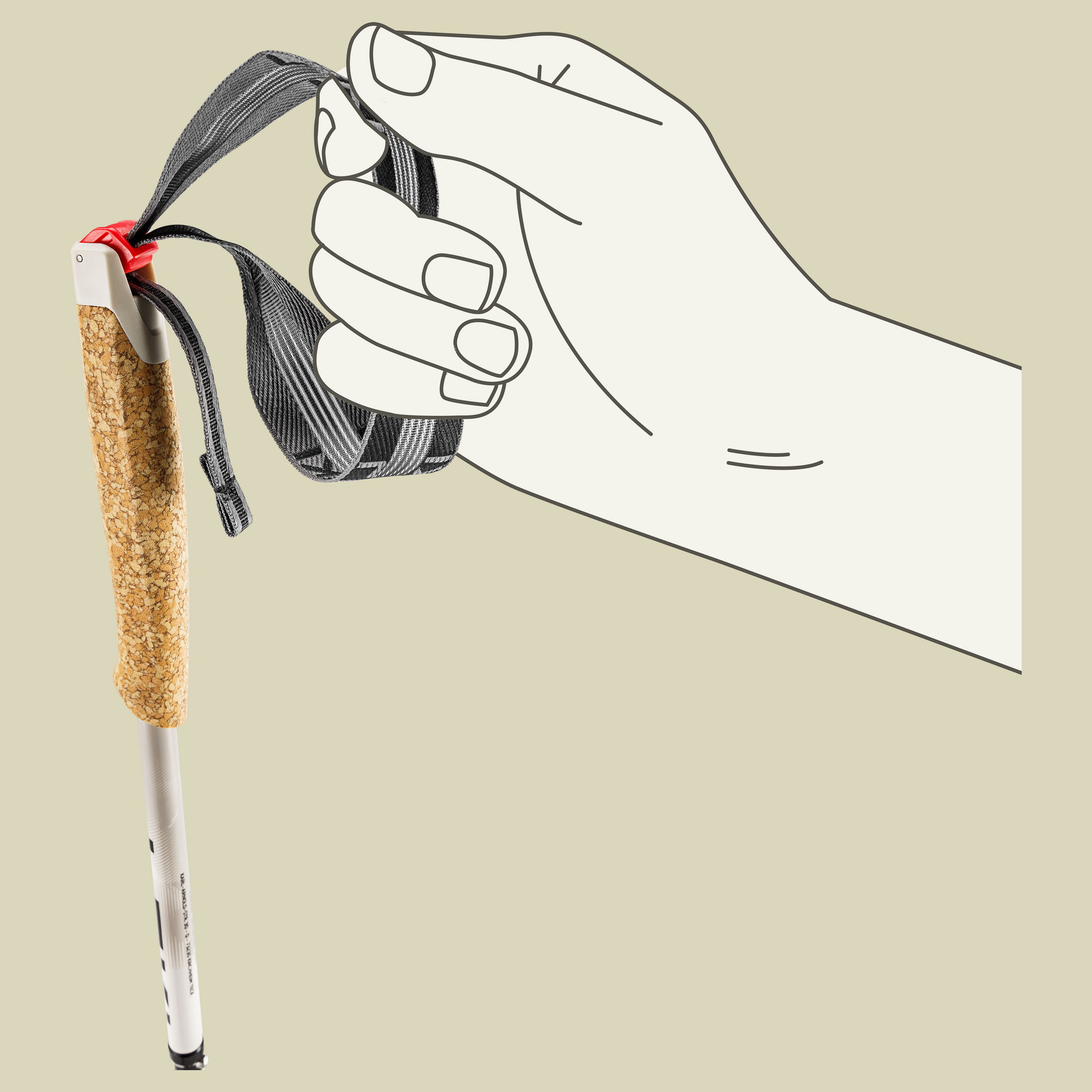 Neotrail Pro FX.One Superlite 125 cm grau1 - warm grey light-warm grey dark-black